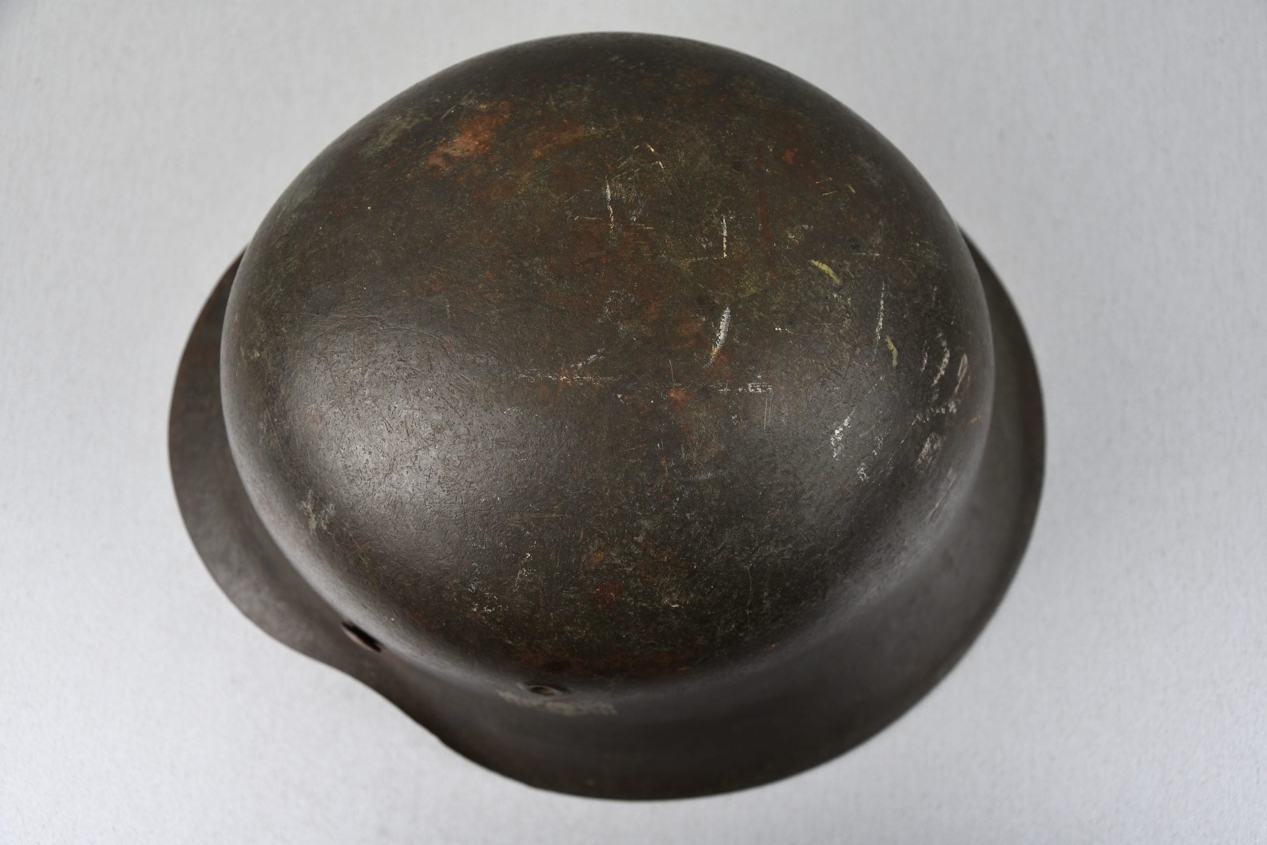 M42 army (Heer) single decal steel helmet ET62 — image 5