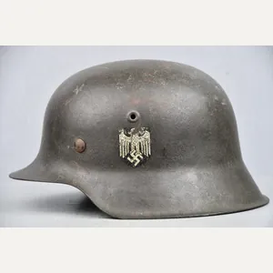 M42 army (Heer) single decal steel helmet ET62