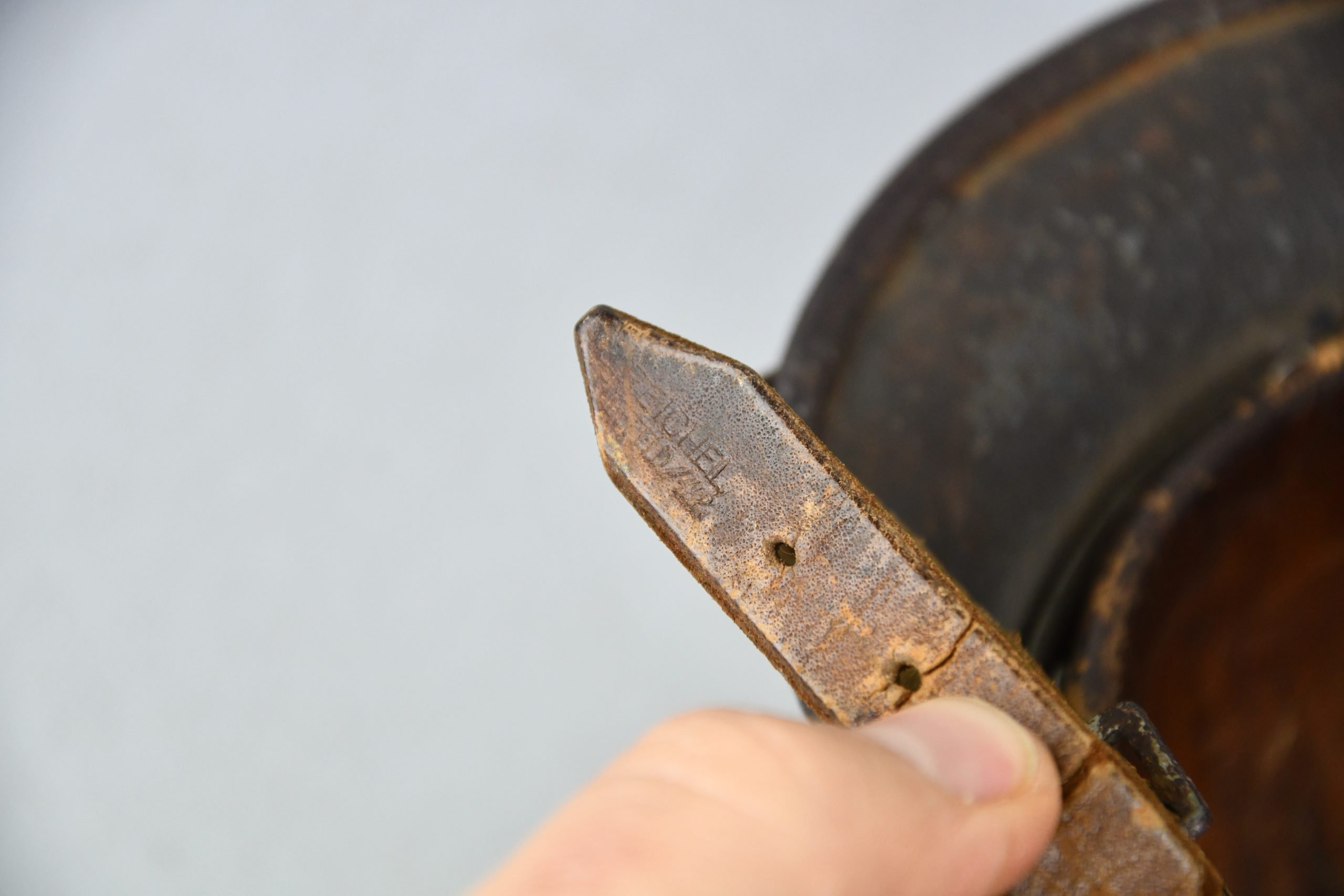 M35 Luftwaffe ex-double decal reissued steel helmet ET62 — image 13