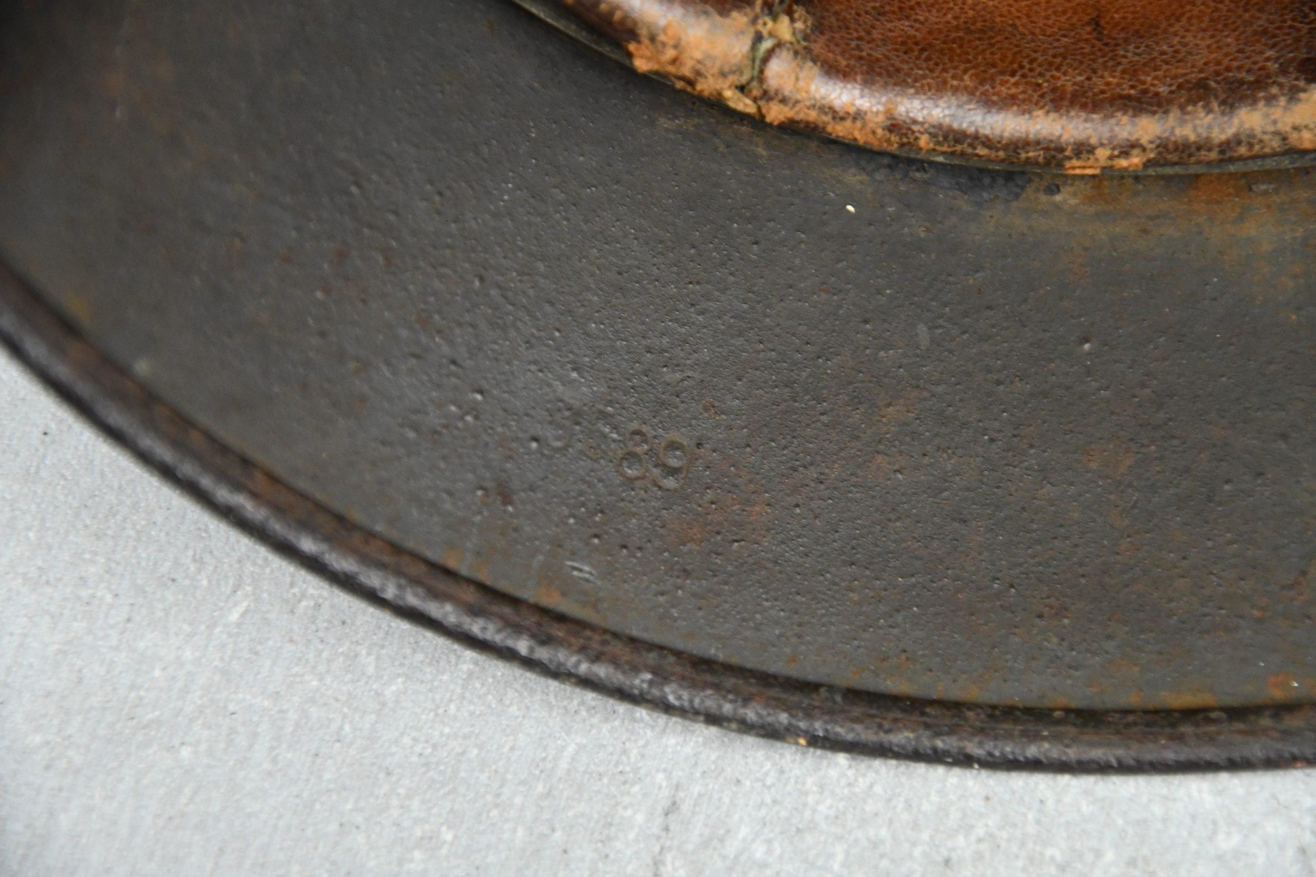 M35 Luftwaffe ex-double decal reissued steel helmet ET62 — image 16