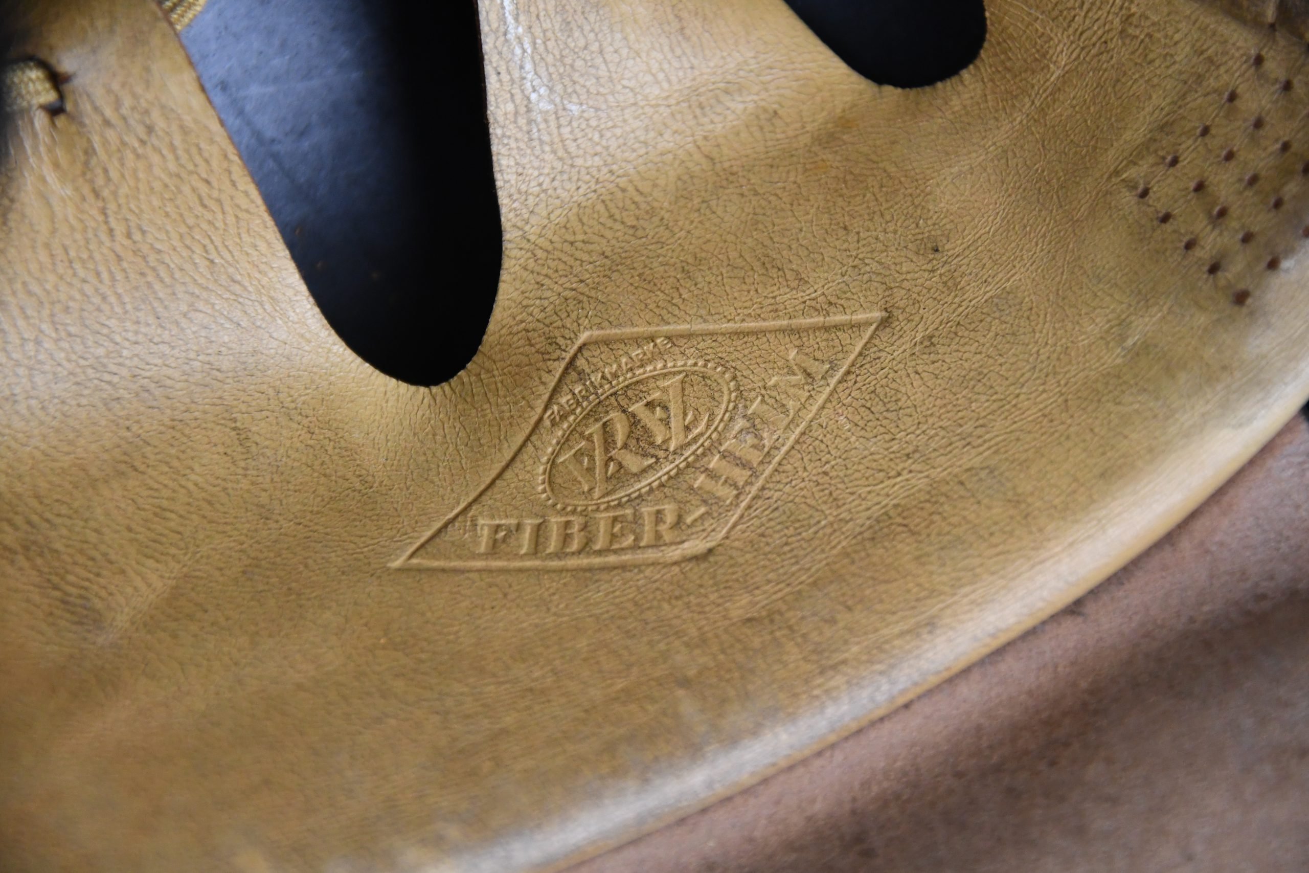 NSKK first pattern Leather motorcycle crash helmet by Erel — image 16