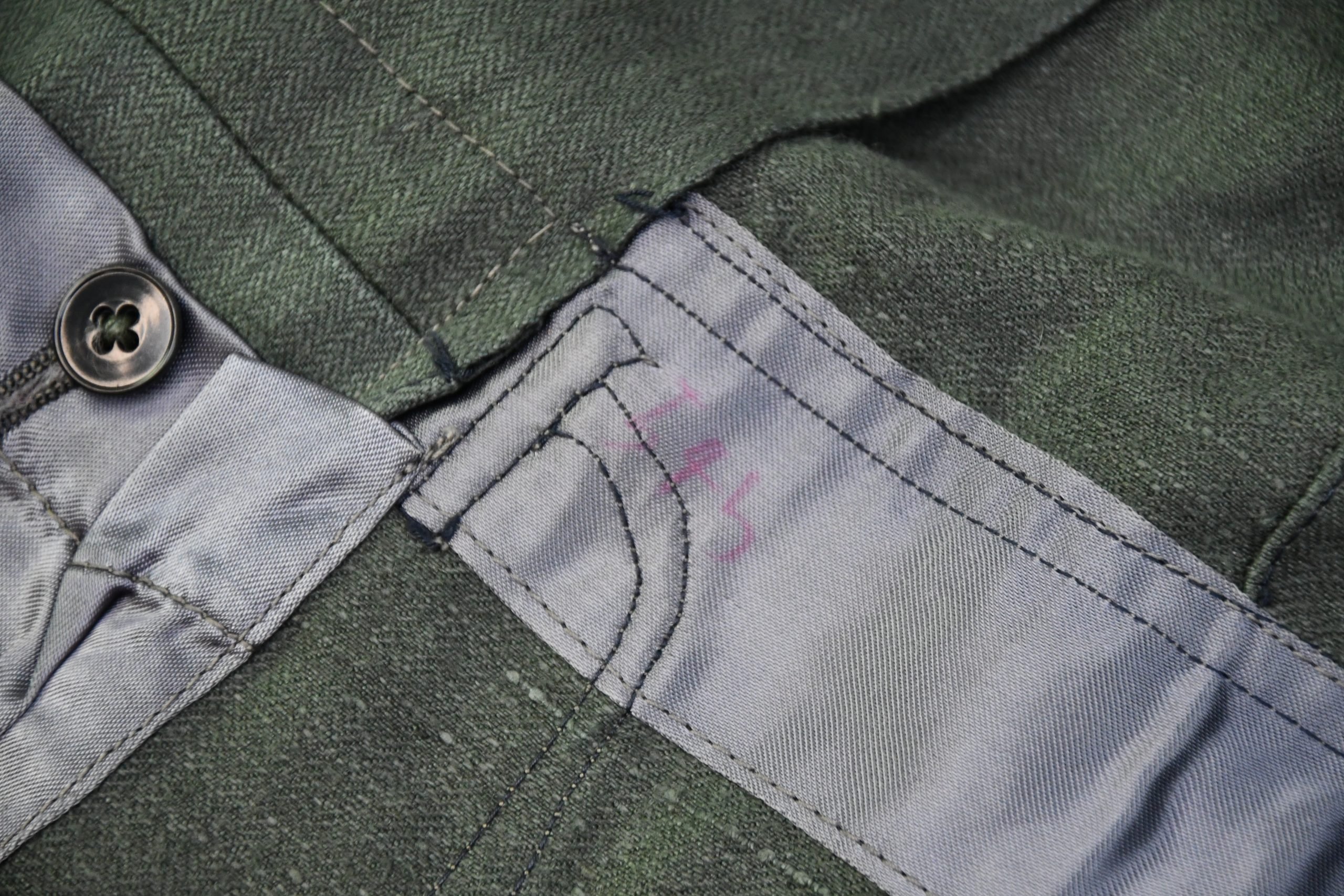 MINT M43 Luftwaffe field division Feldbluse in green hbt with RBNr. 1943 — image 17