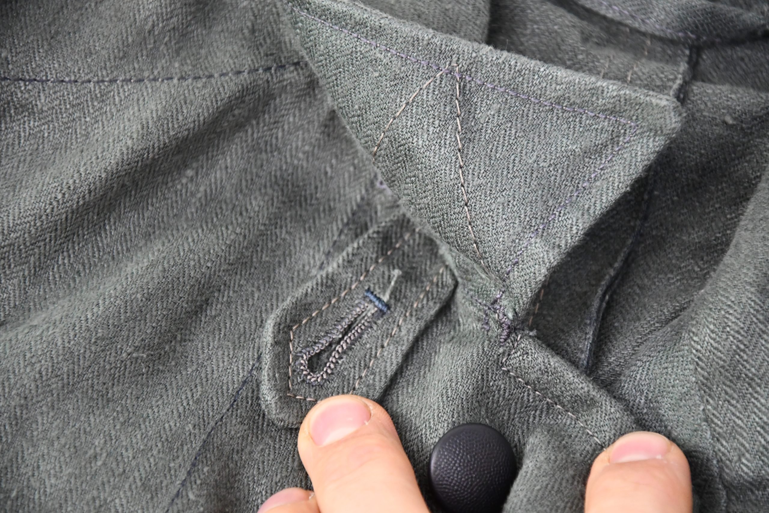 MINT M43 Luftwaffe field division Feldbluse in green hbt with RBNr. 1943 — image 5