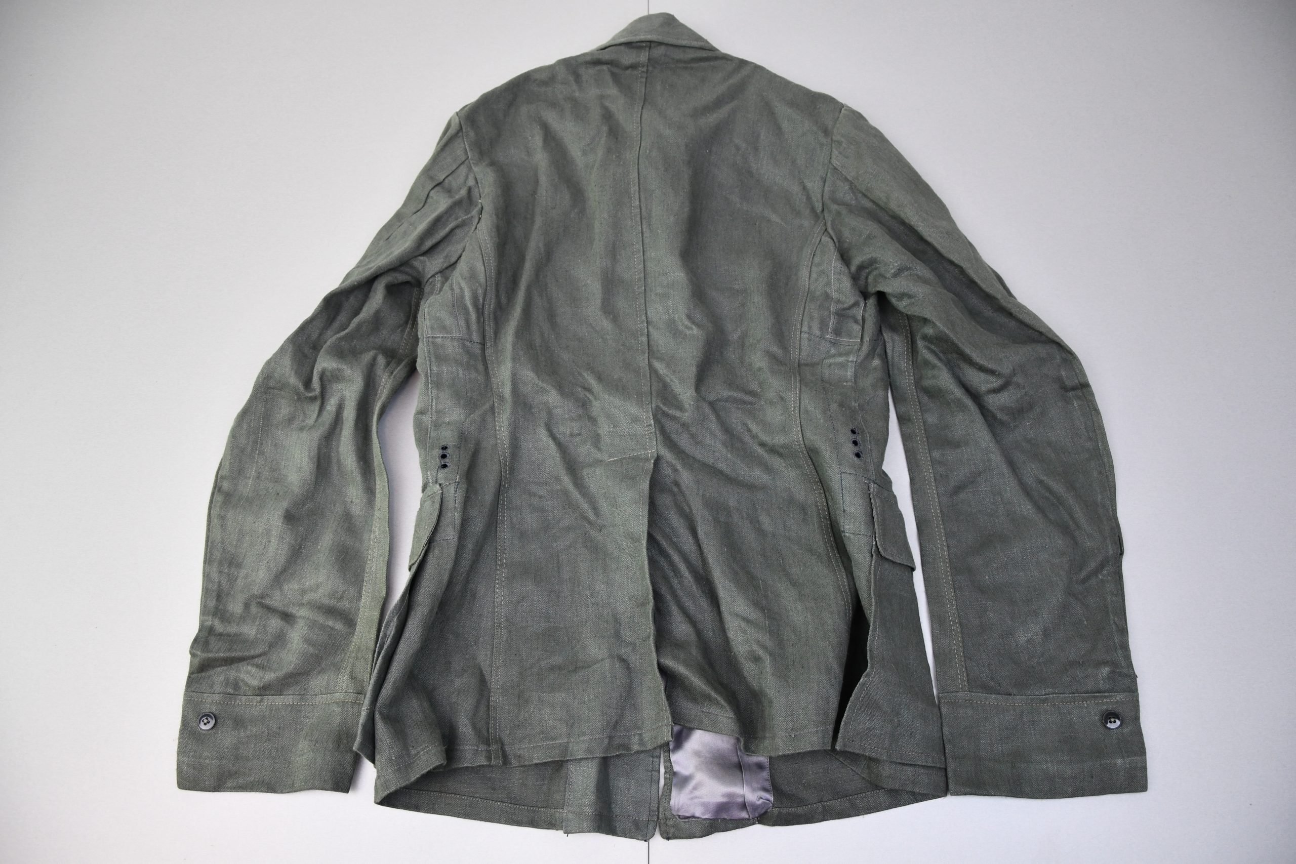 MINT M43 Luftwaffe field division Feldbluse in green hbt with RBNr. 1943 — image 7