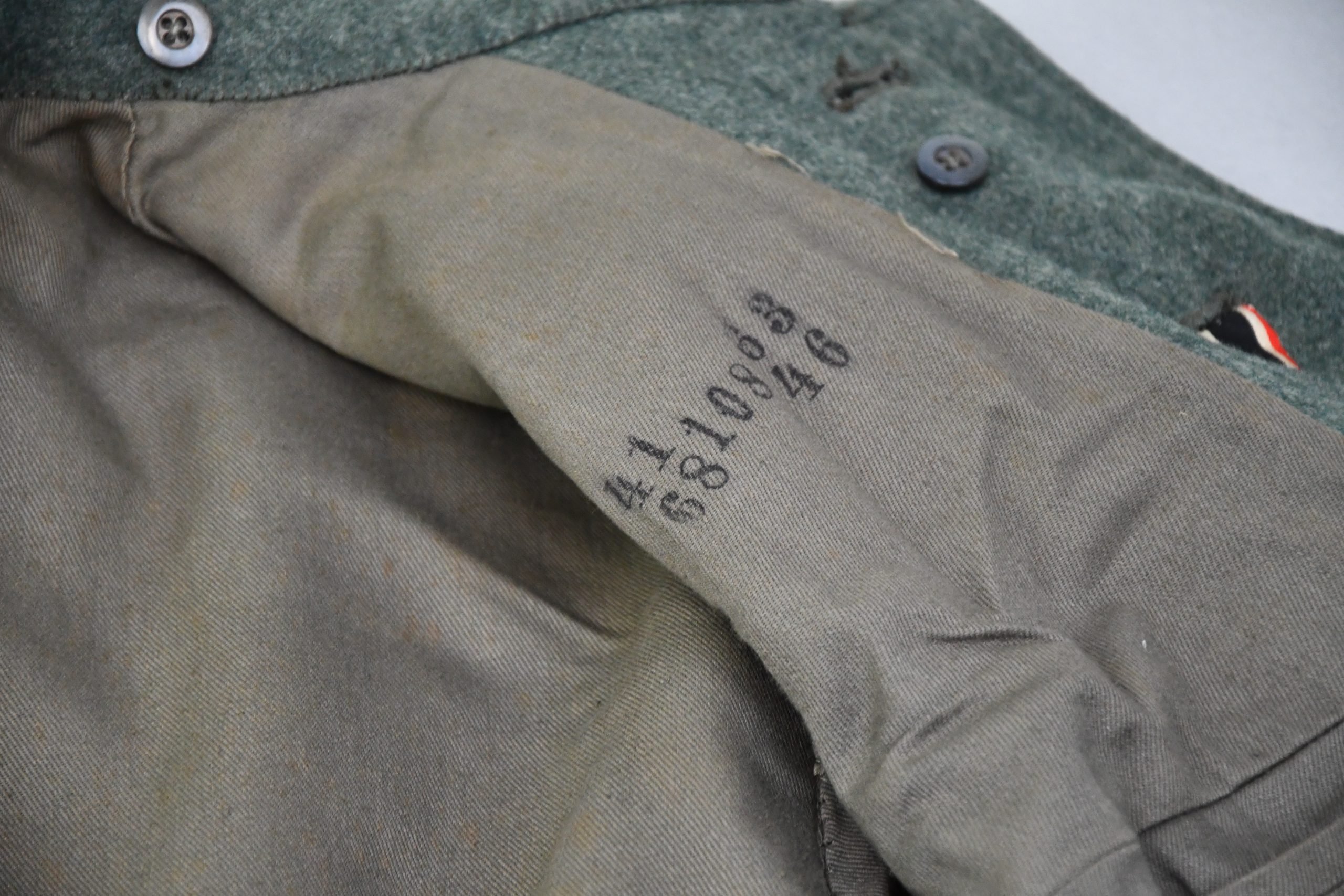 M40 Kriegsmarine coastal artillery 'Küstenartillerie' feldbluse for 'Oberfeldwebel' — image 17