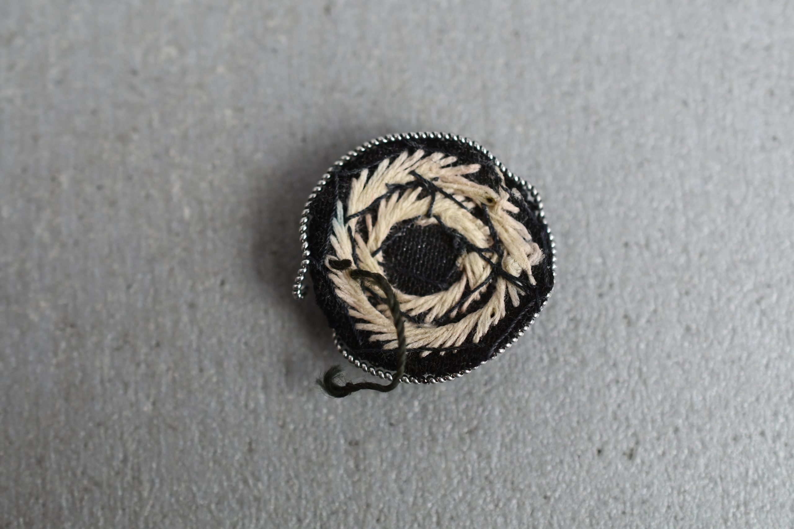 Army/Luftwaffe officer bullion overseas cap cocarde — image 2