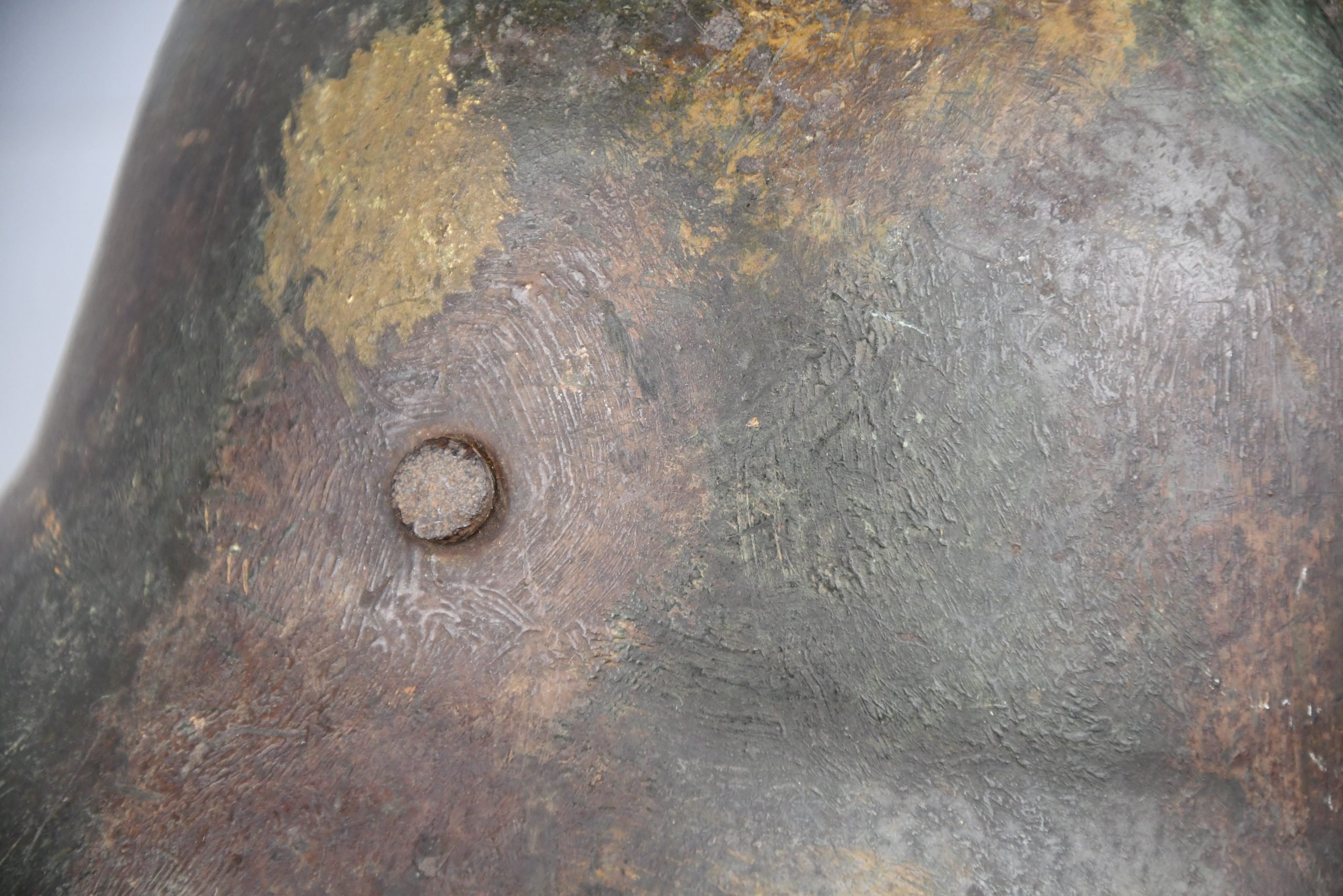 WW1 M16 German camouflage steel helmet E.T.66 — image 12