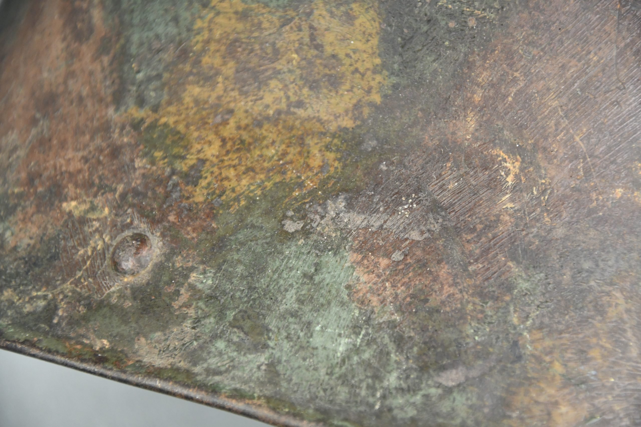 WW1 M16 German camouflage steel helmet E.T.66 — image 13