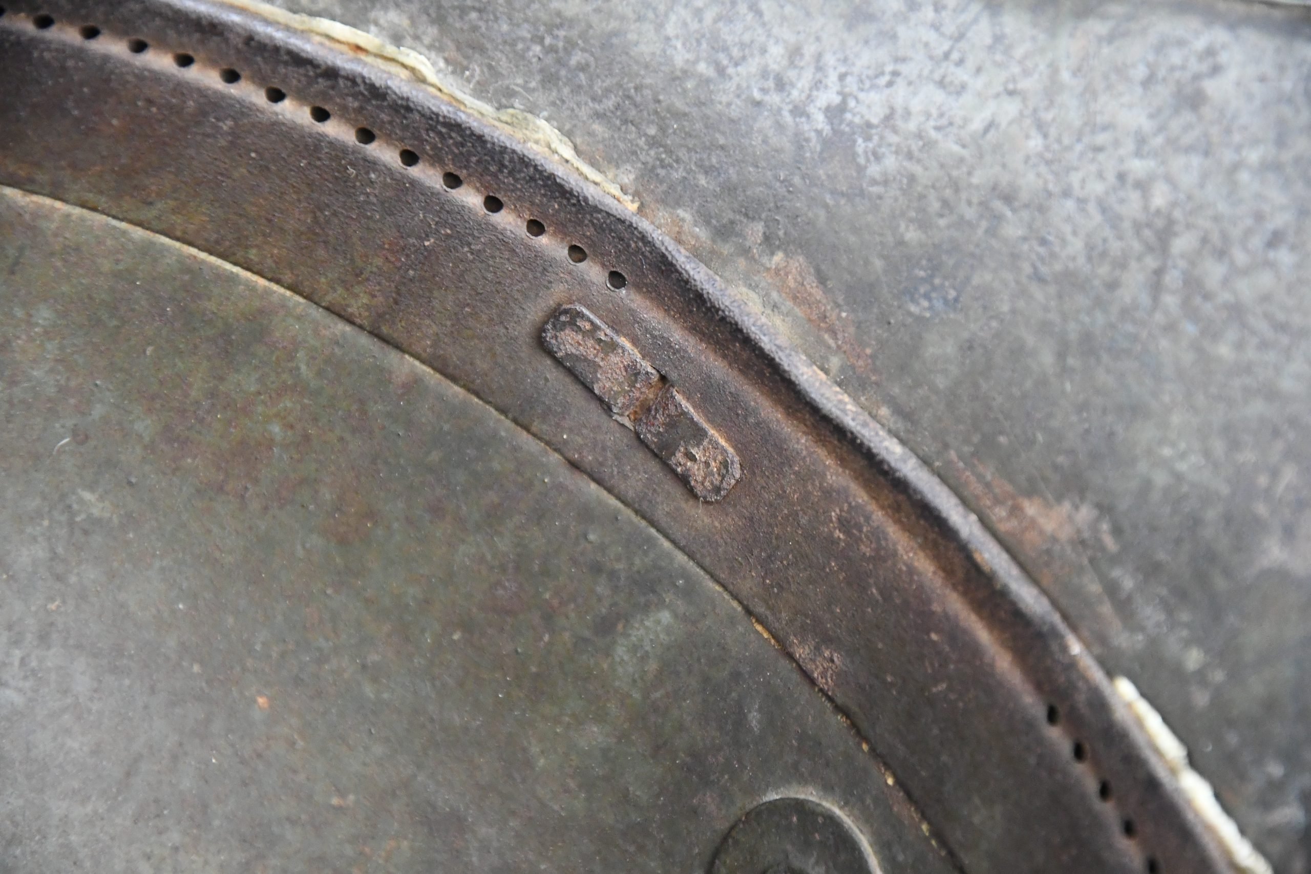 WW1 M16 German camouflage steel helmet E.T.66 — image 18