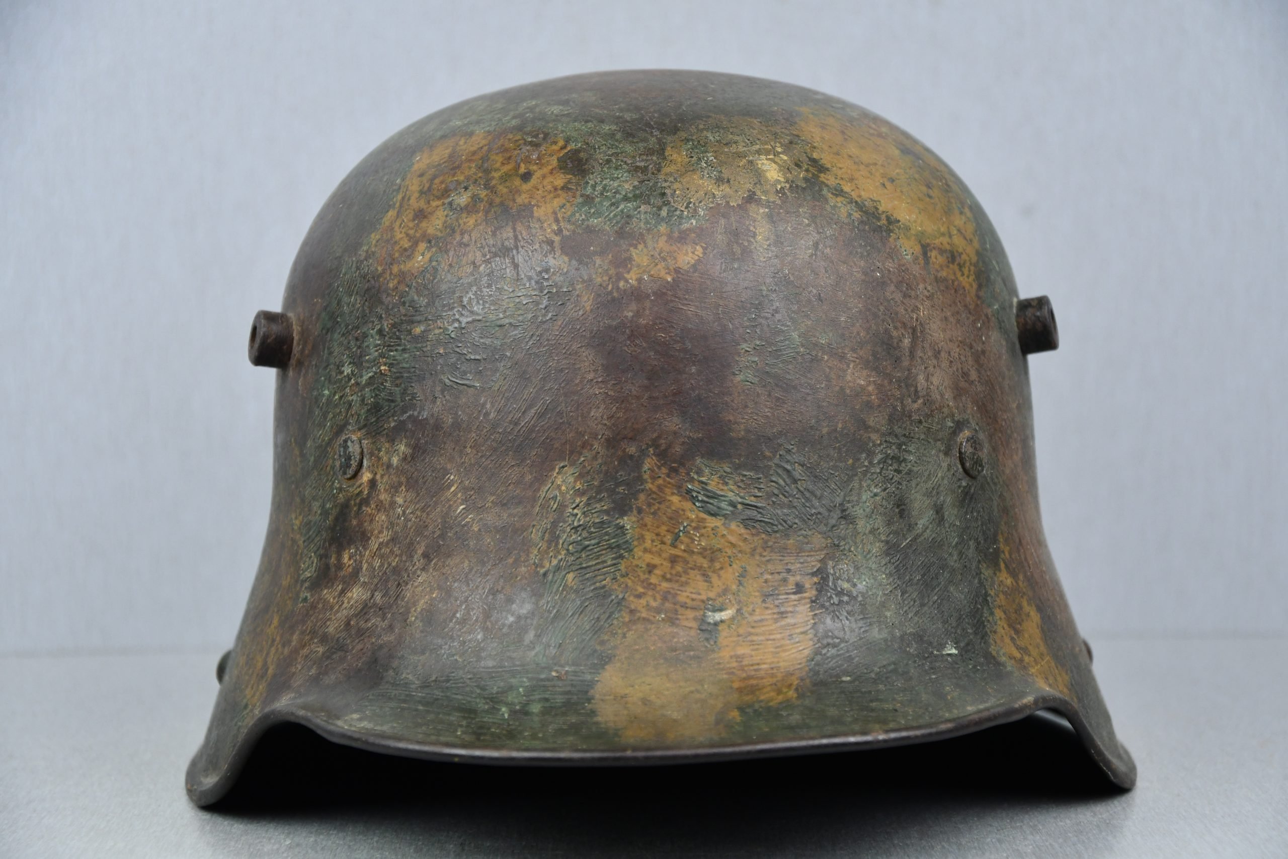 WW1 M16 German camouflage steel helmet E.T.66 — image 2