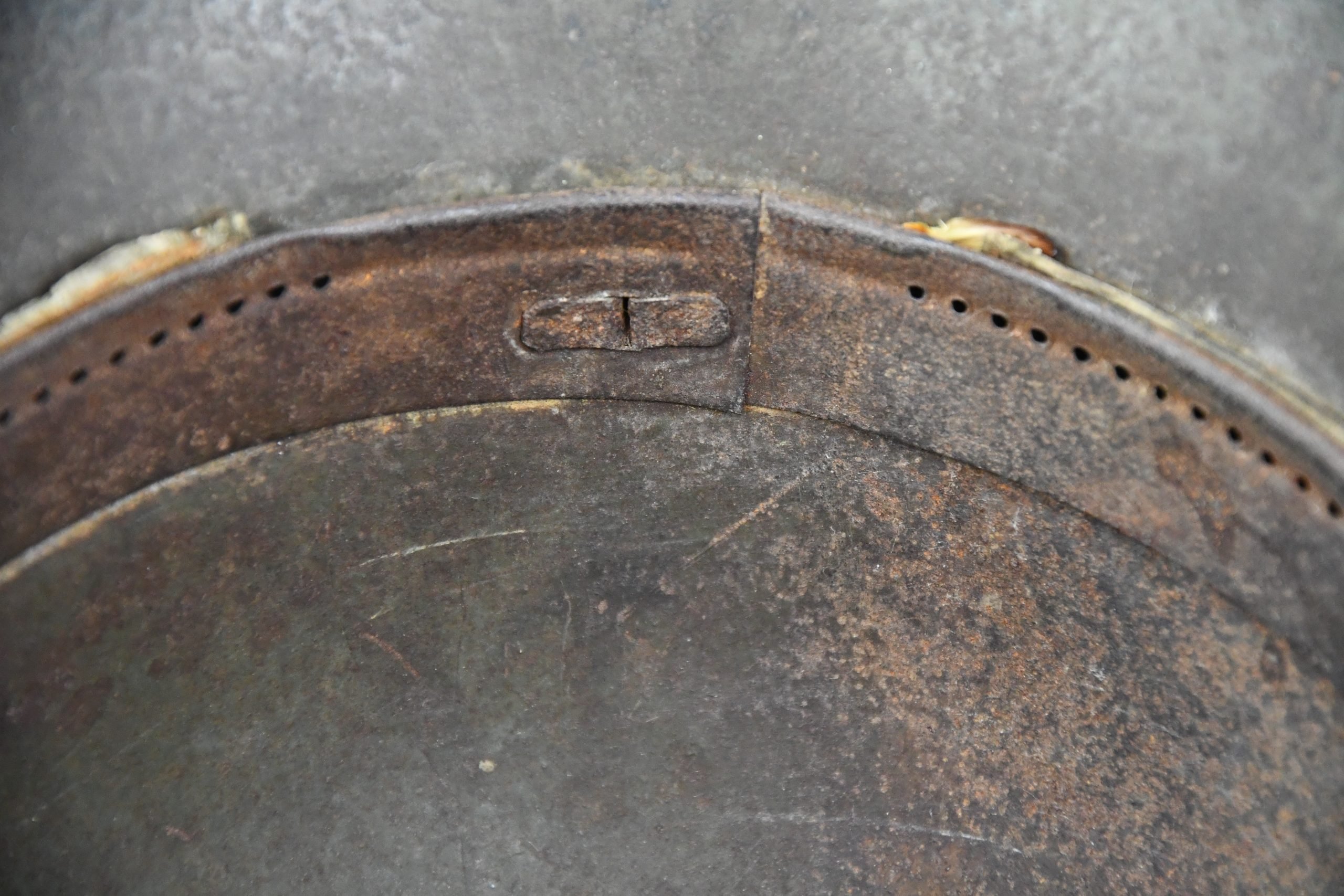 WW1 M16 German camouflage steel helmet E.T.66 — image 20