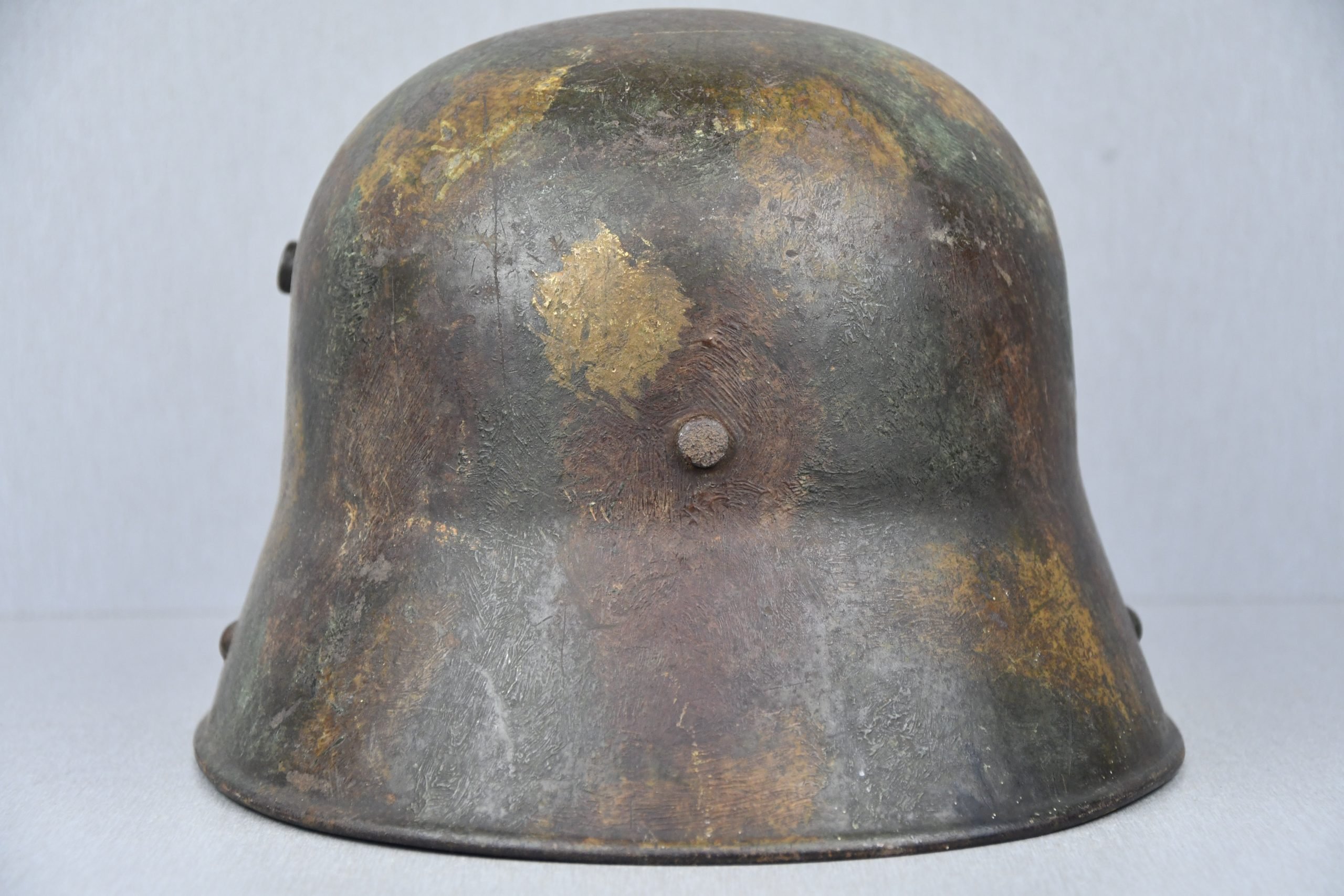 WW1 M16 German camouflage steel helmet E.T.66 — image 4