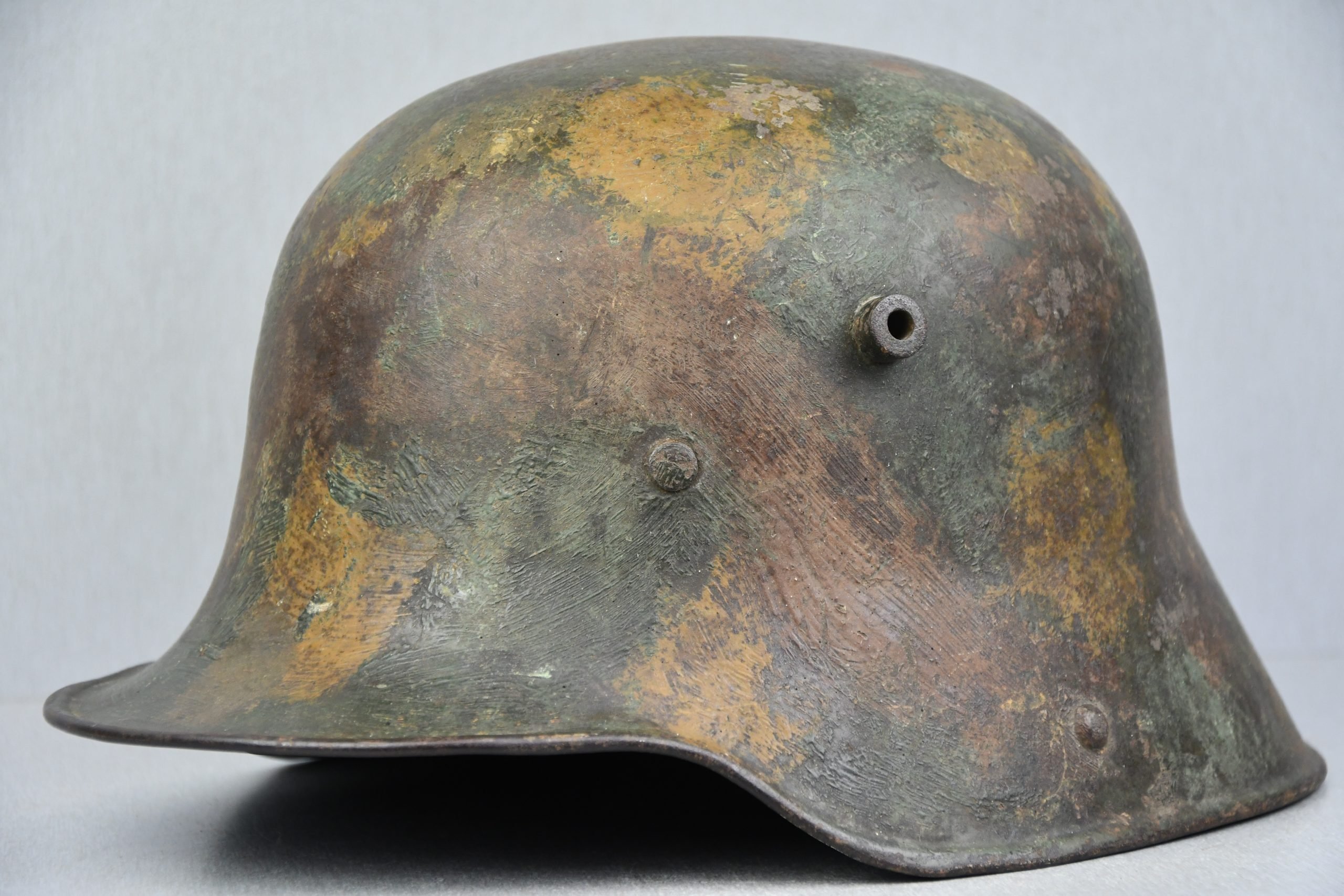 WW1 M16 German camouflage steel helmet E.T.66 — image 5