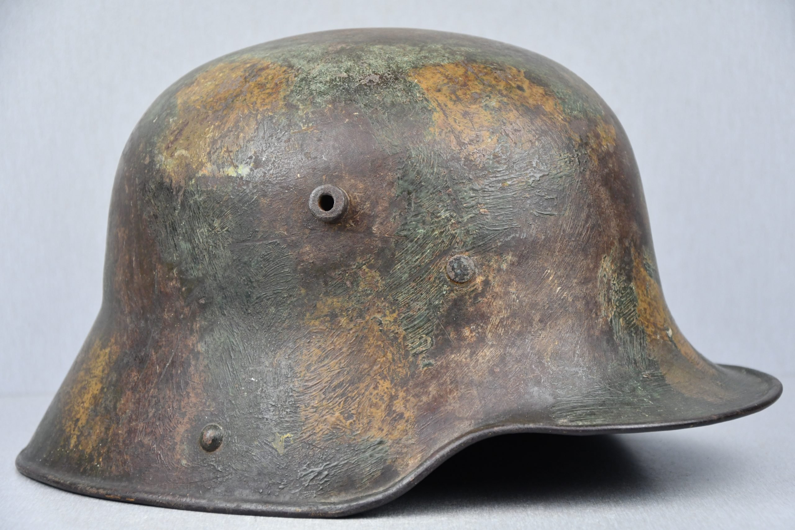 WW1 M16 German camouflage steel helmet E.T.66 — image 6