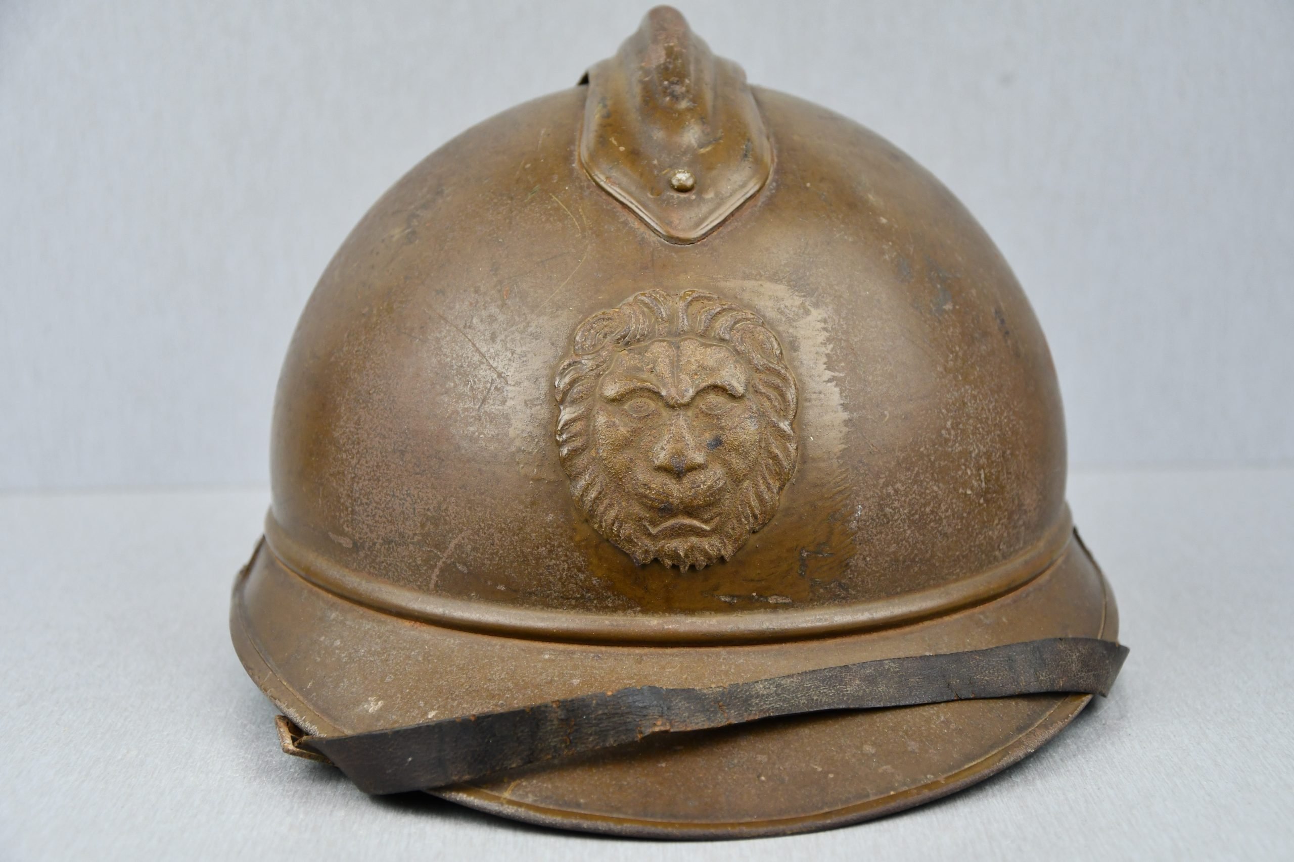 WW1 M1915 Belgian Adrian helmet named 'Govaerts Armand' — image 2