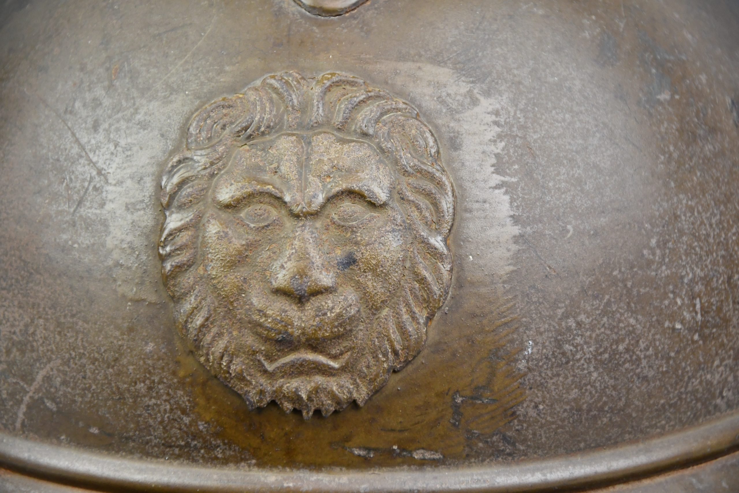 WW1 M1915 Belgian Adrian helmet named 'Govaerts Armand' — image 3