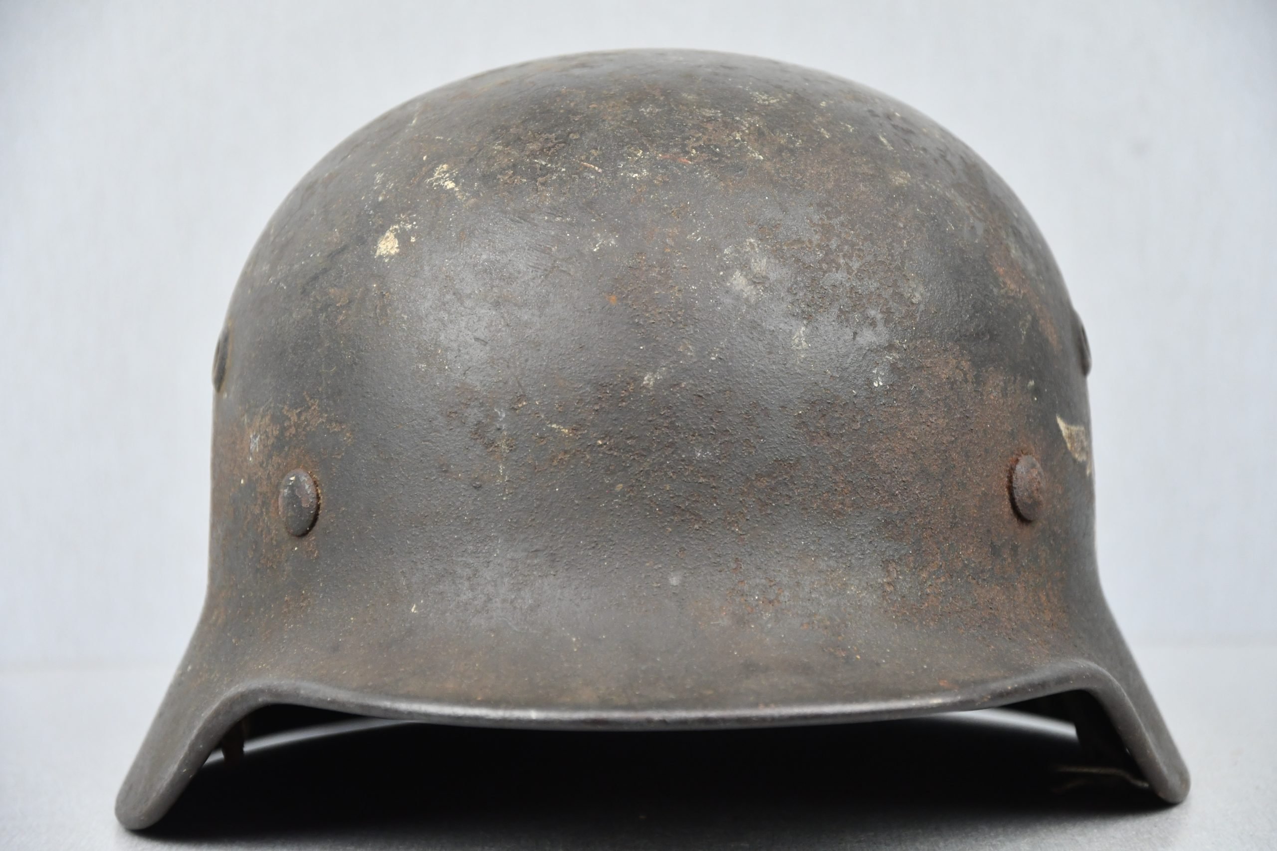 M40 Luftwaffe single decal steel helmet Q64 — image 3