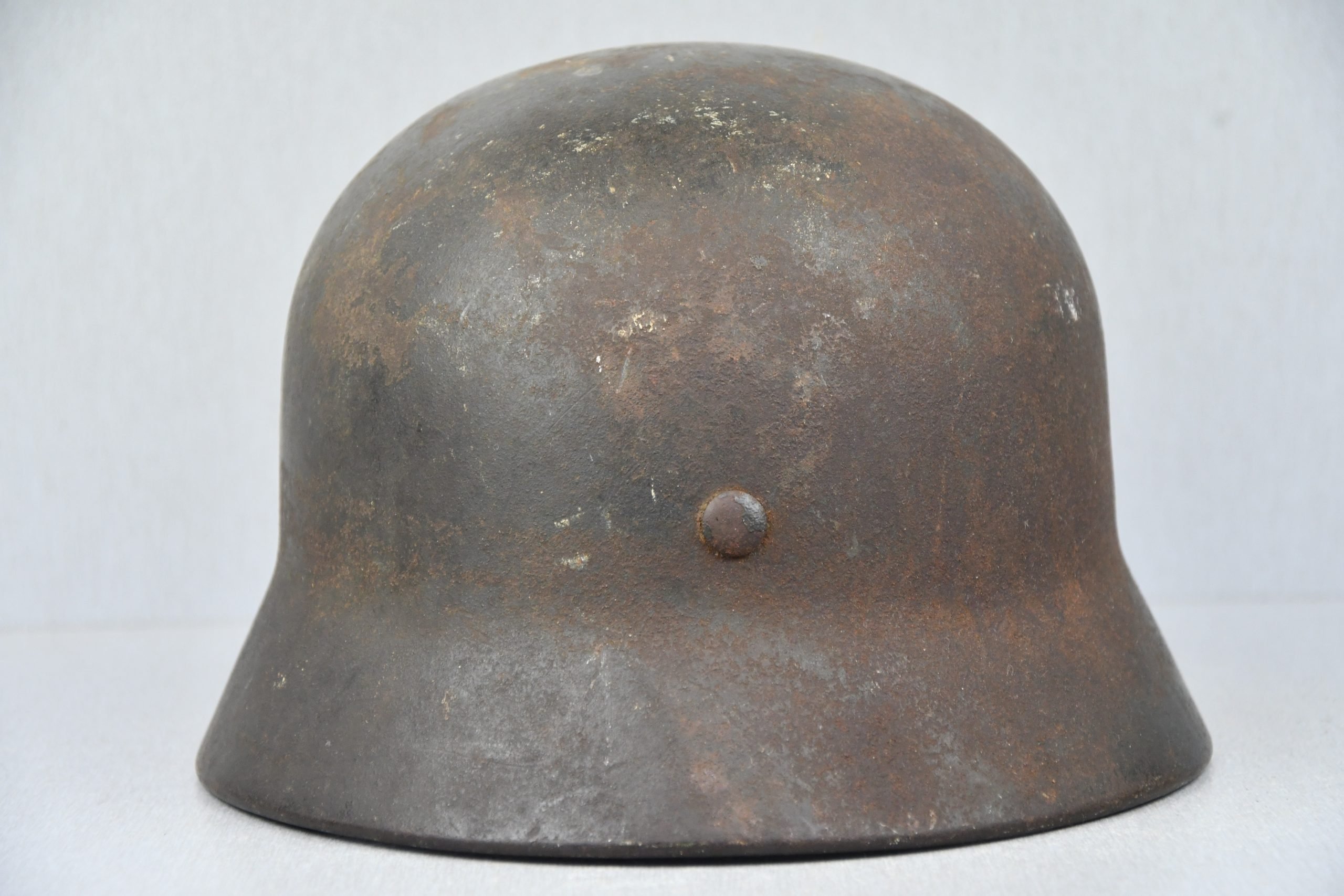 M40 Luftwaffe single decal steel helmet Q64 — image 5