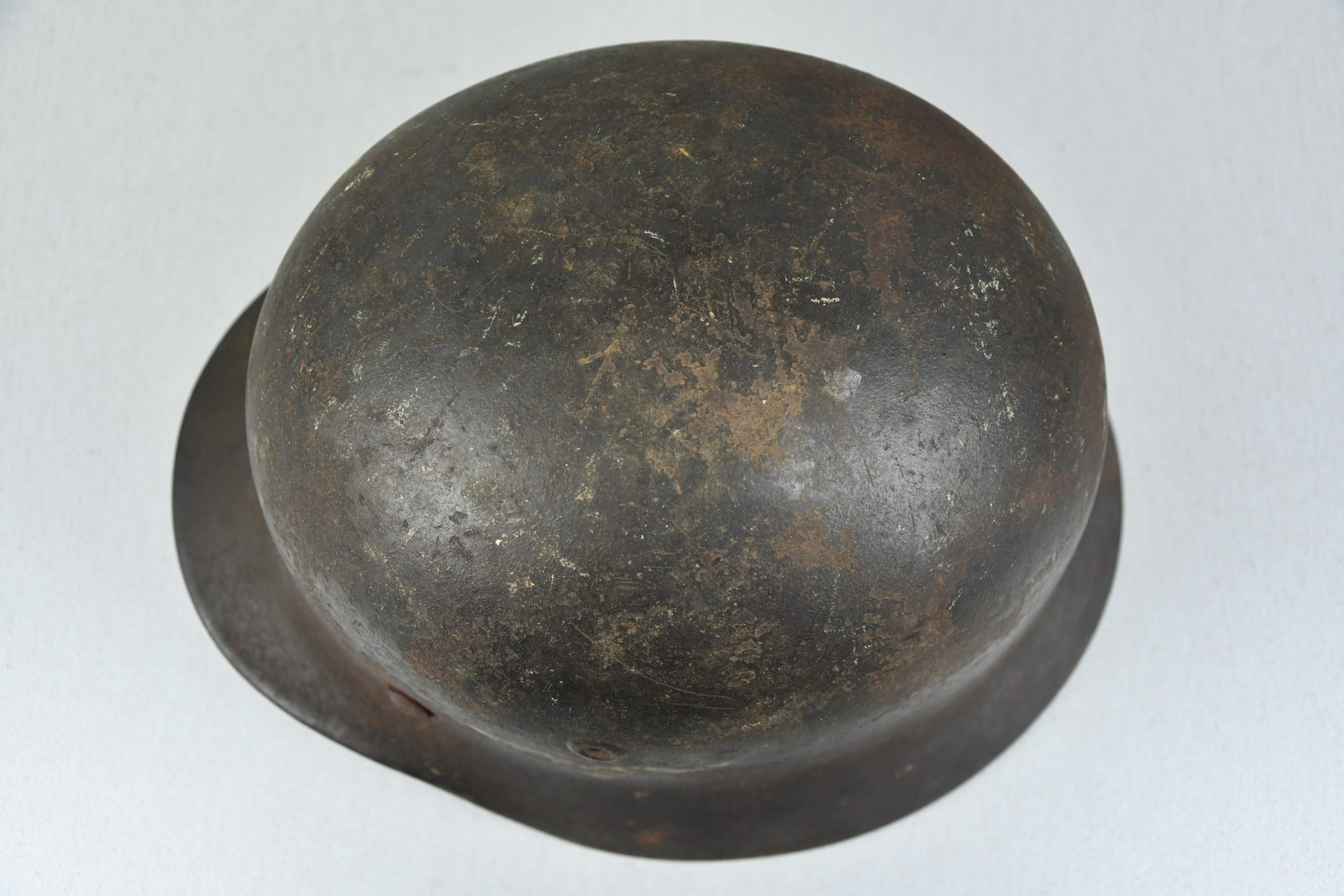 M40 Luftwaffe single decal steel helmet Q64 — image 6