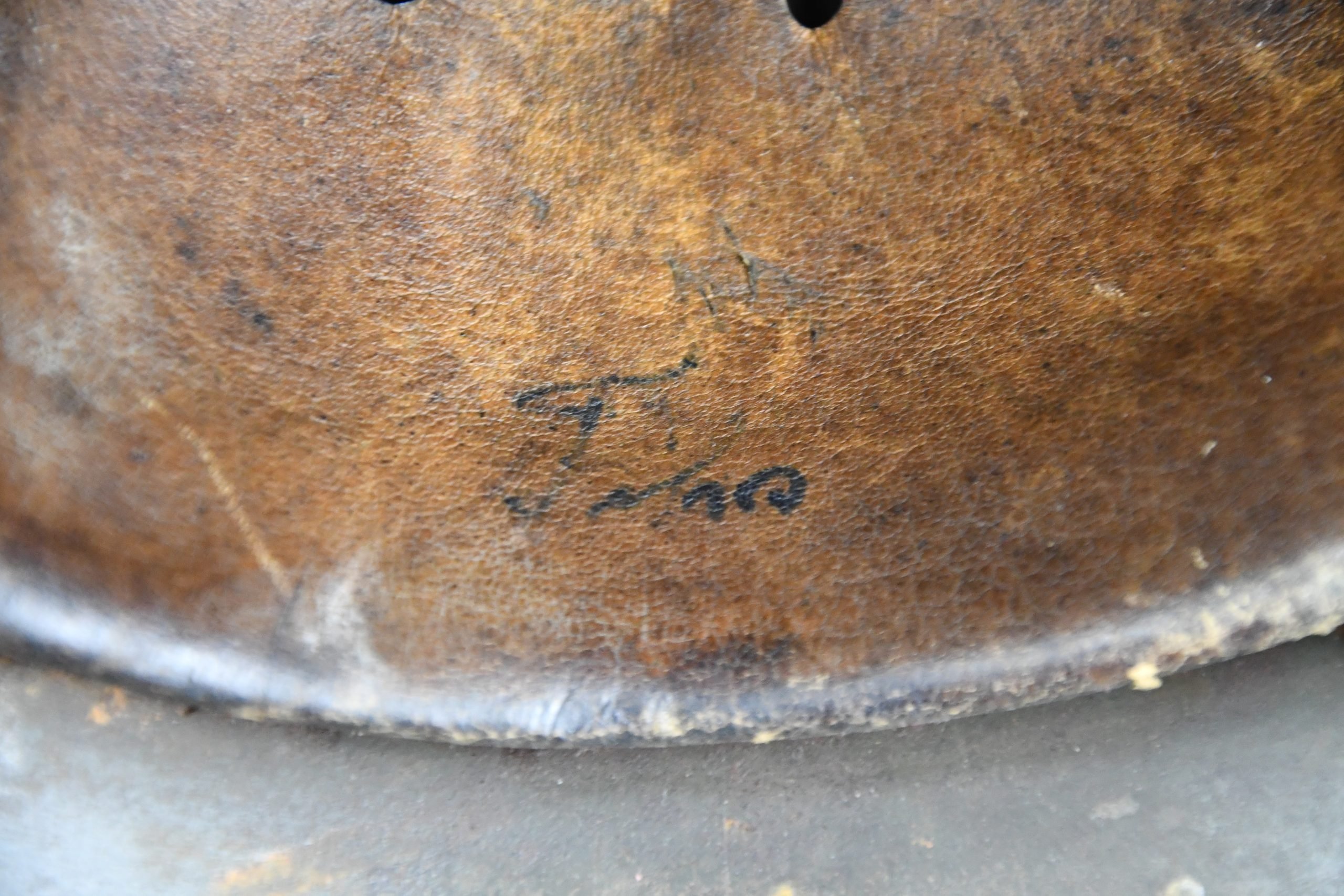 M40 Kriegsmarine single decal steel helmet ET64 — image 11