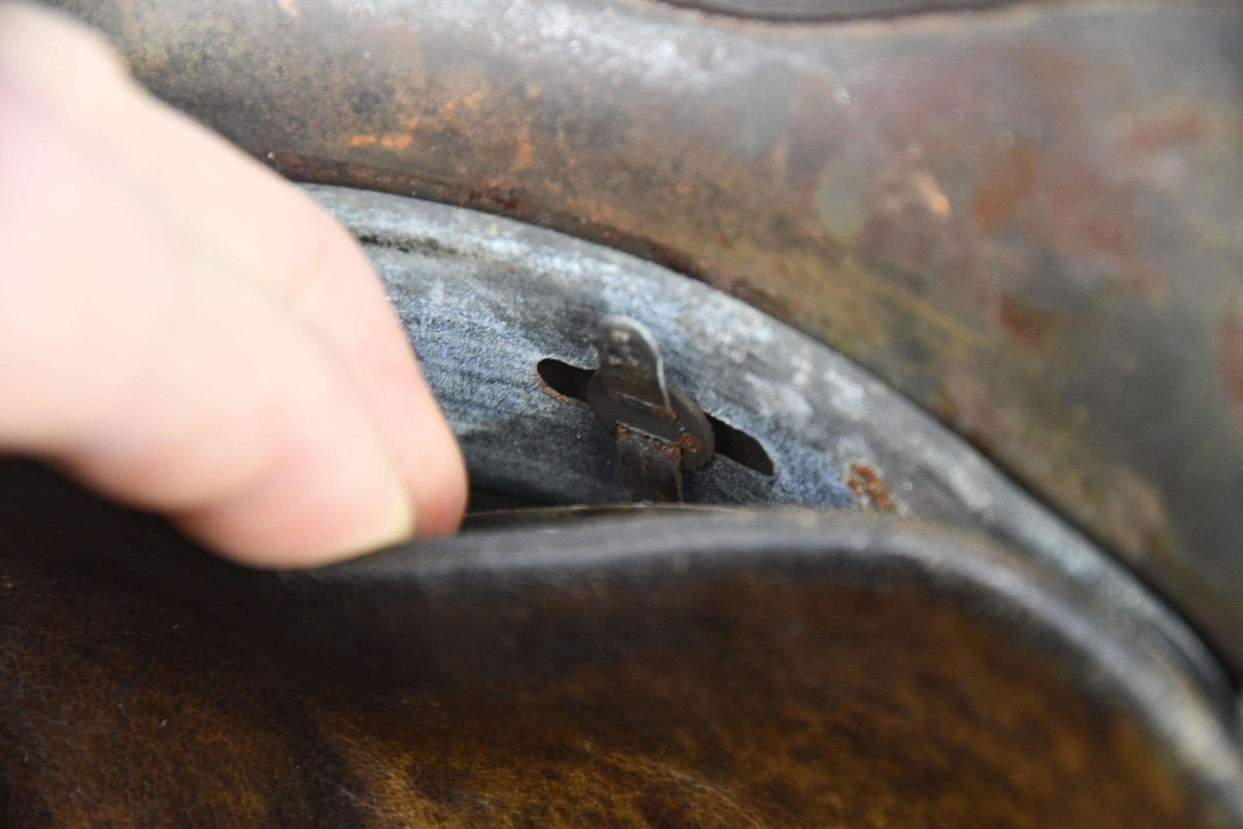 M40 Kriegsmarine single decal steel helmet ET64 — image 13
