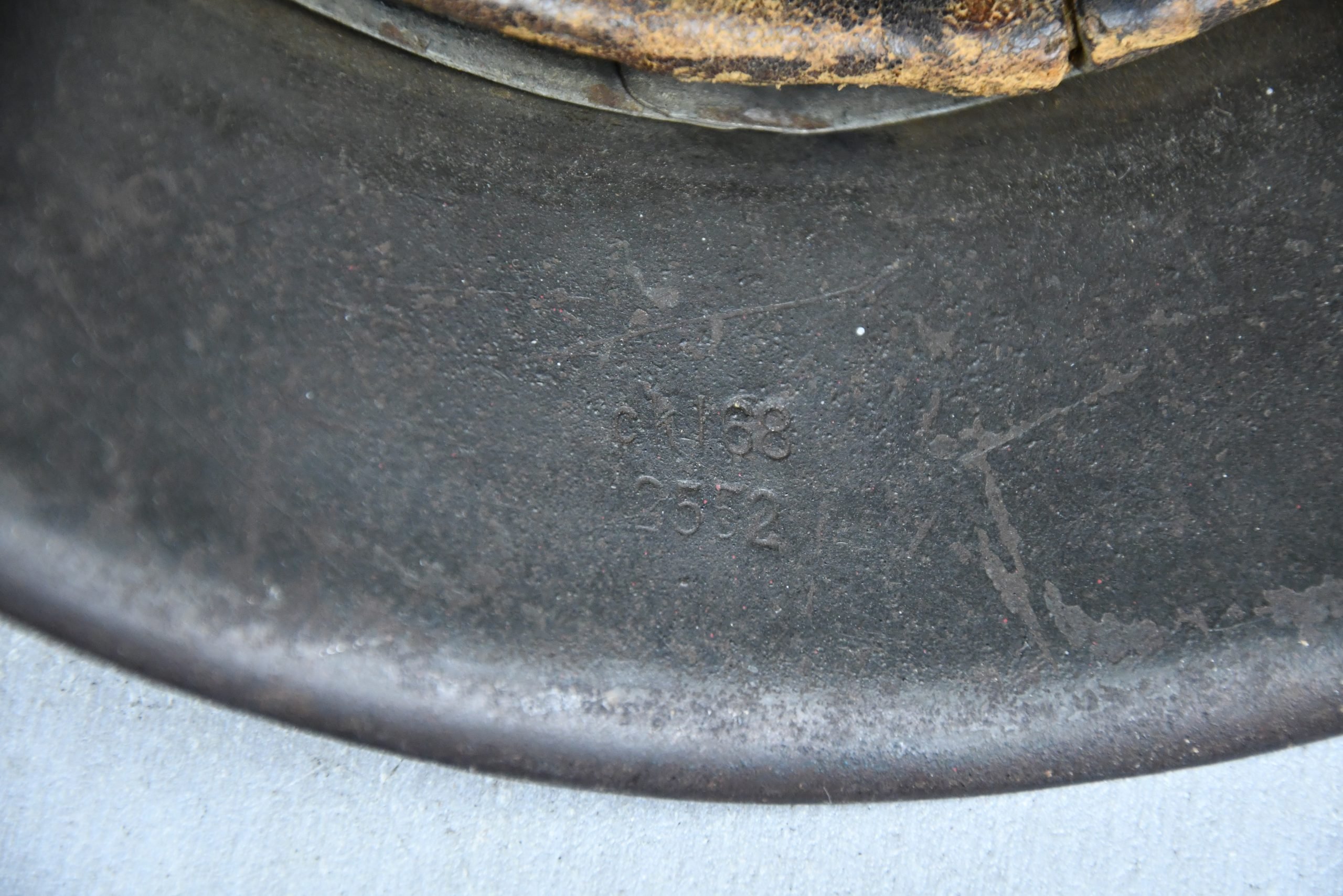 M42 army (Heer) single decal steel helmet ckl68 — image 15