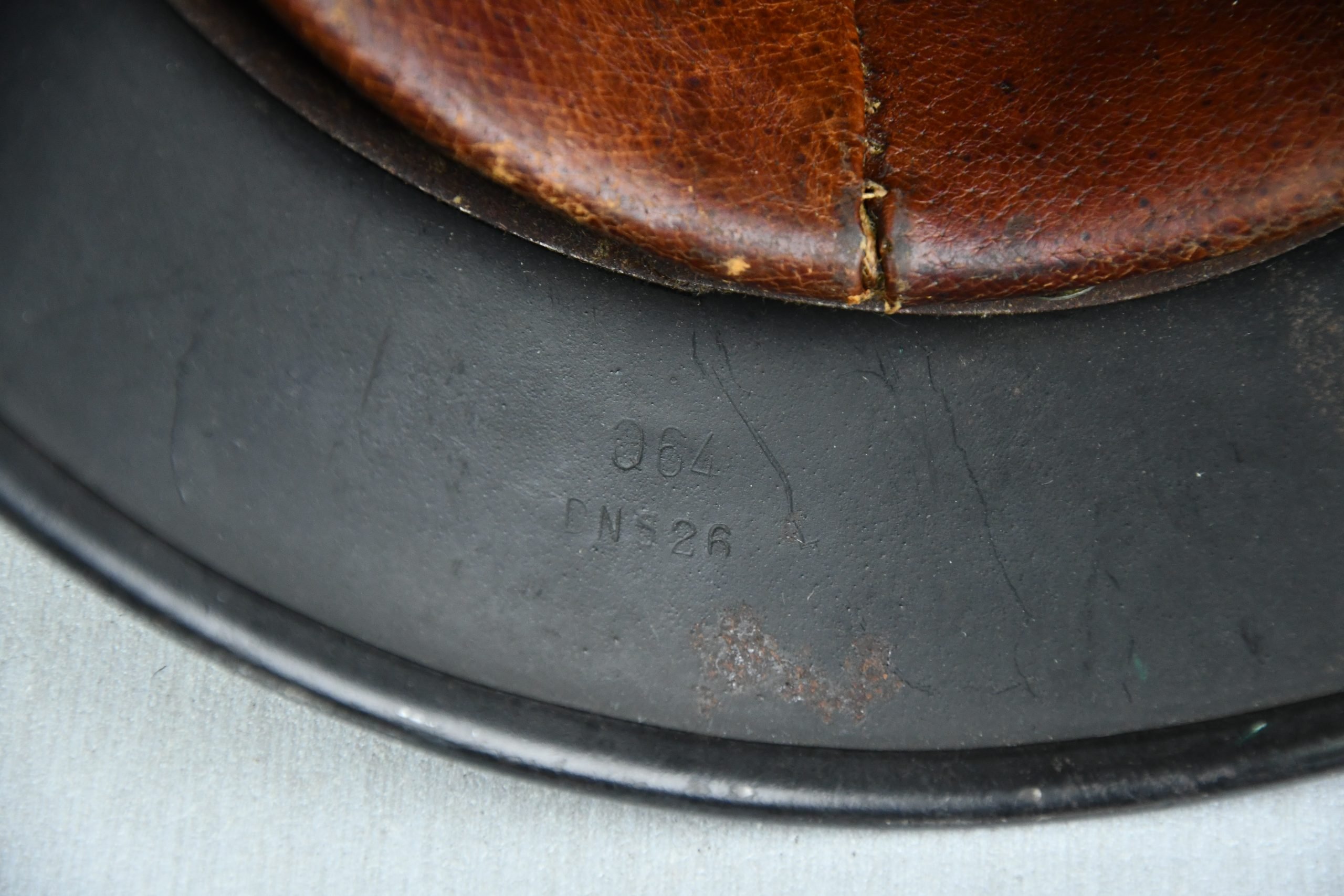 M40 Waffen-SS steel helmet Q64 1944 (fake decals!) — image 12