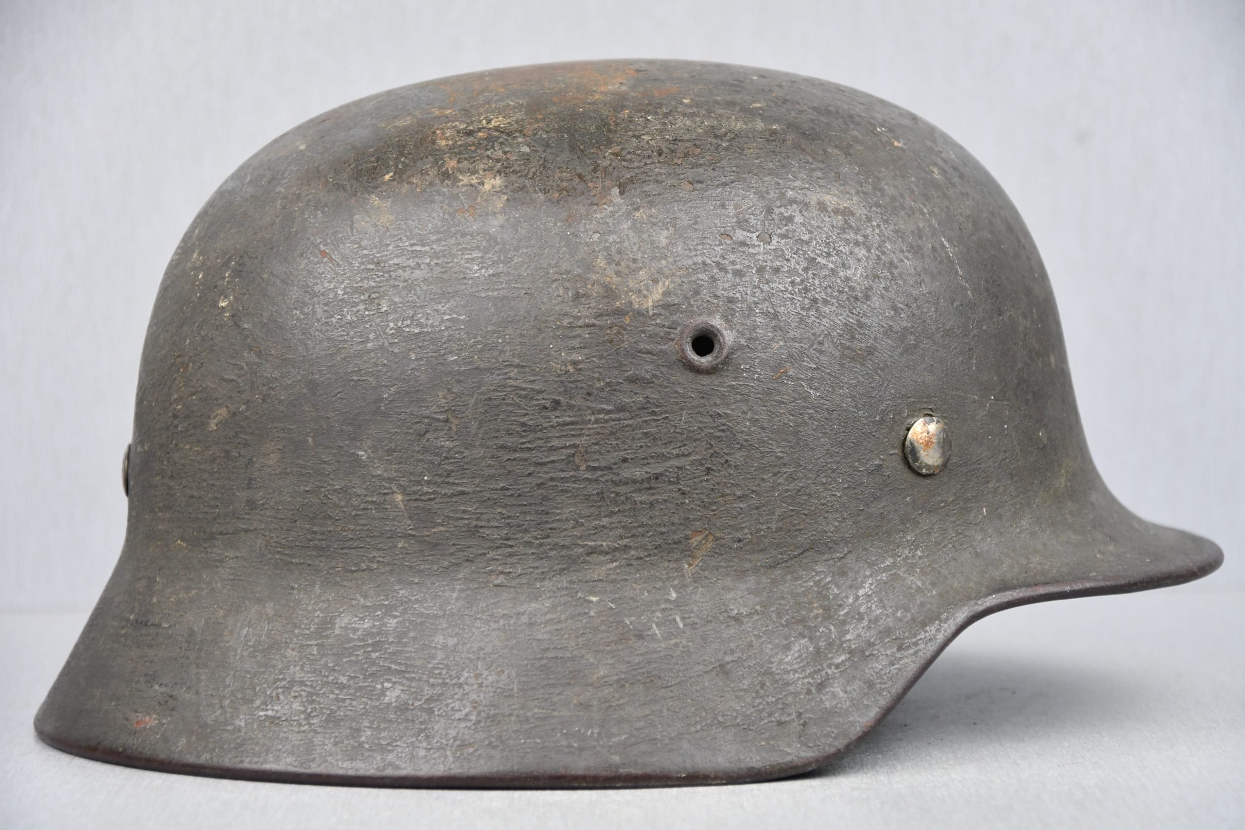 M40 army (Heer) reissued single decal steel helmet ET64 — image 4