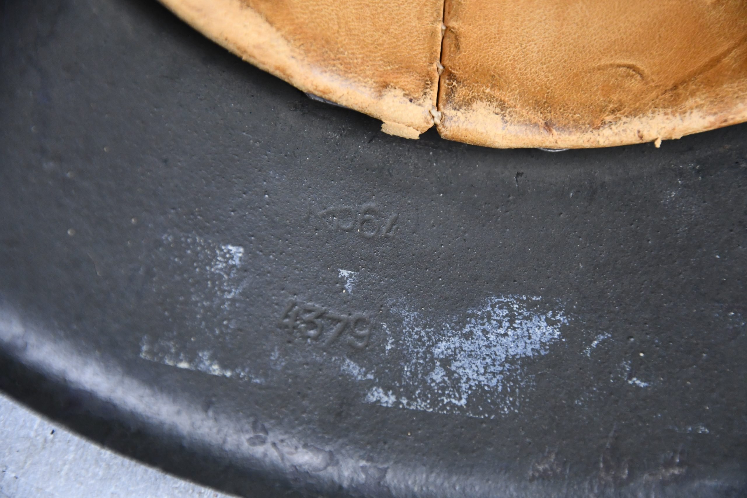 M42 Waffen-SS steel helmet hkp64 1943 (fake decals!) — image 12