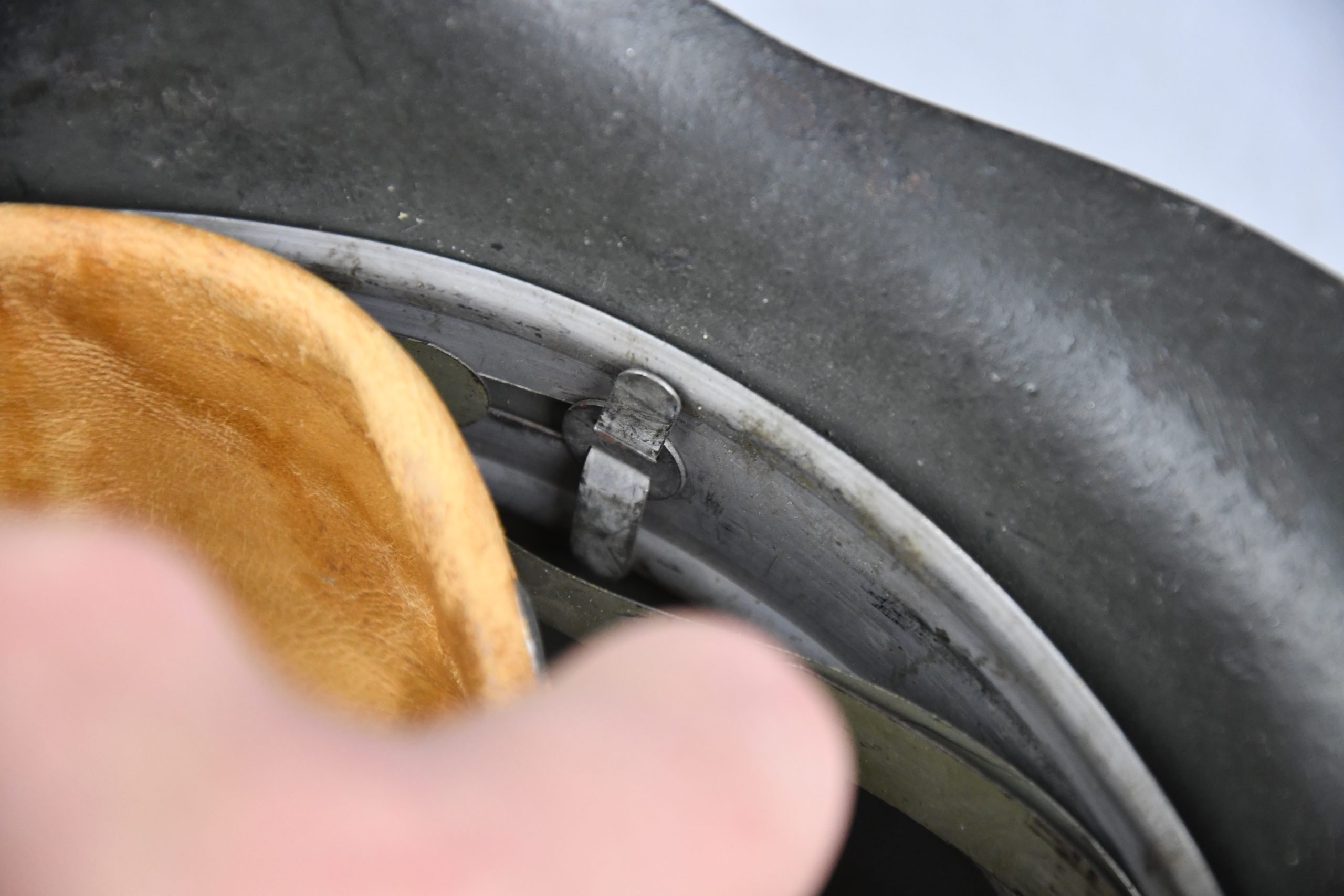 M42 Waffen-SS steel helmet hkp64 1943 (fake decals!) — image 13