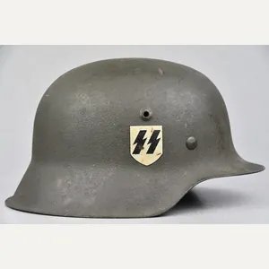M42 Waffen-SS steel helmet hkp64 1943 (fake decals!)