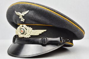 Luftwaffe EM/NCO visor cap for pilot 'Flieger' by G.A. Hoffmann …