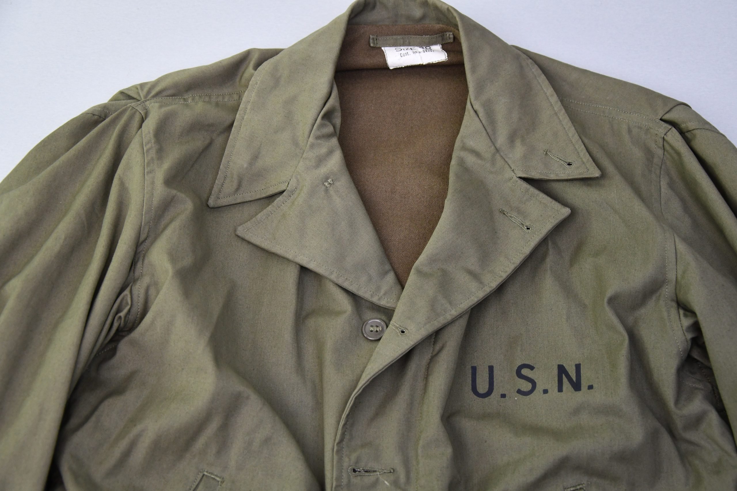 MINT WW2 US NAVY Type N4 Field Jacket — image 2