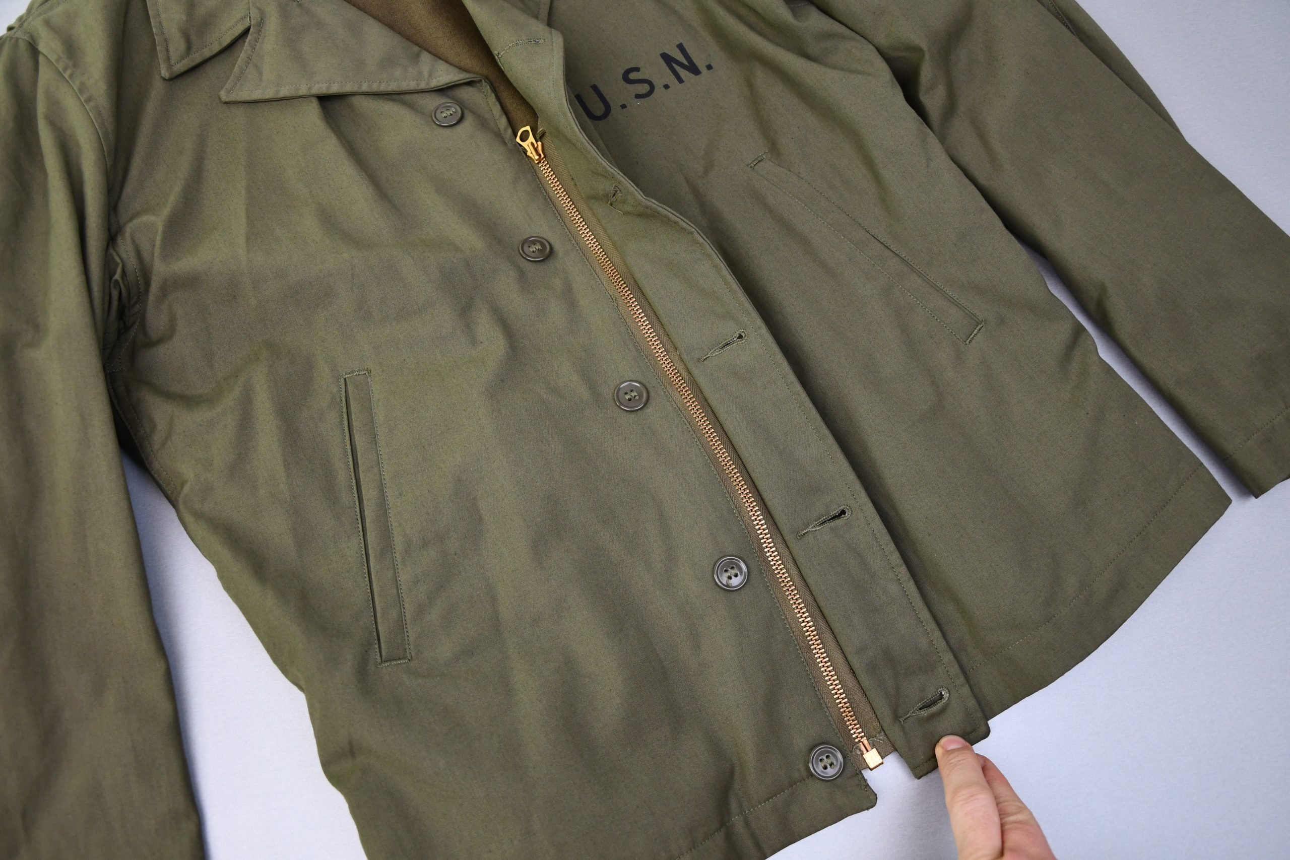 MINT WW2 US NAVY Type N4 Field Jacket — image 5