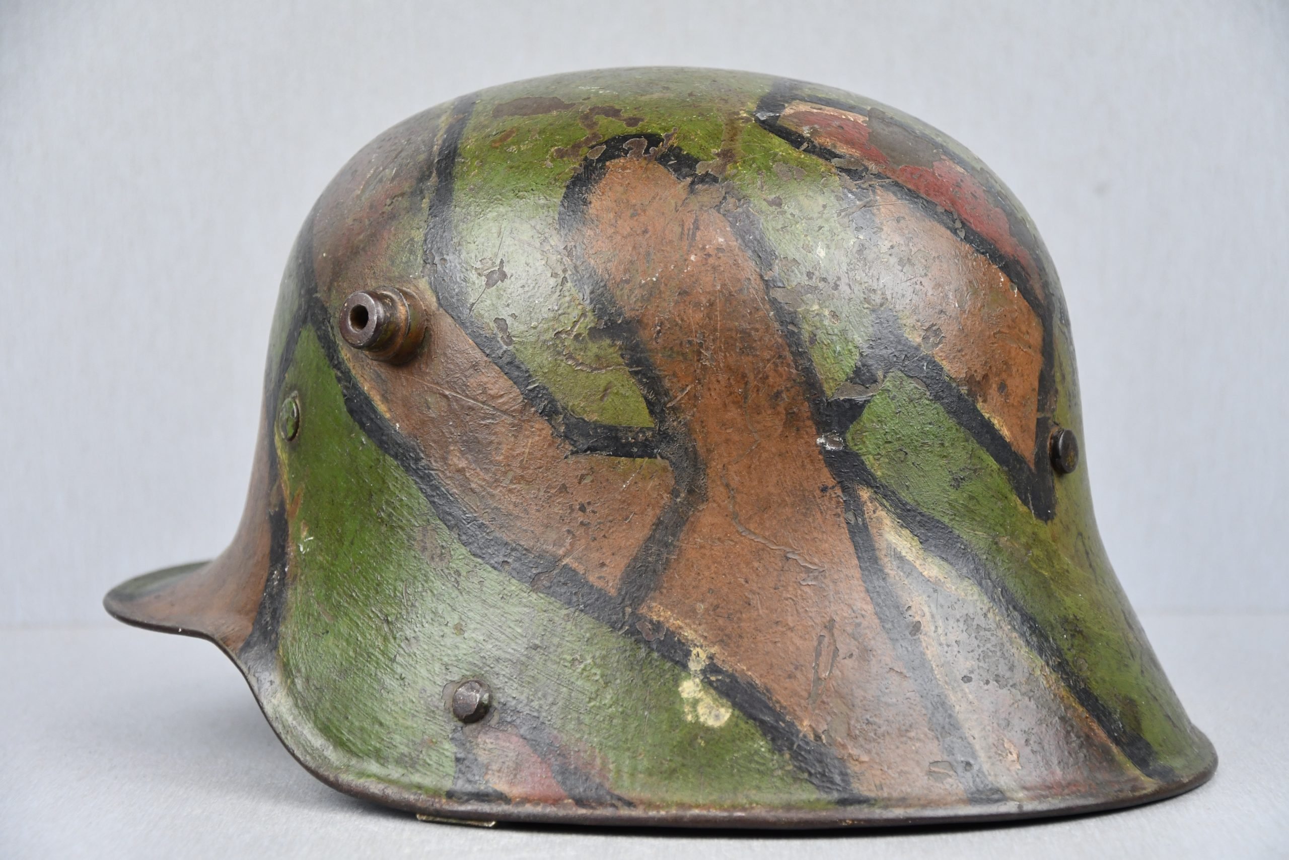 WW1 Germann M16 'Mimikri' camouflage helmet G62 — image 10