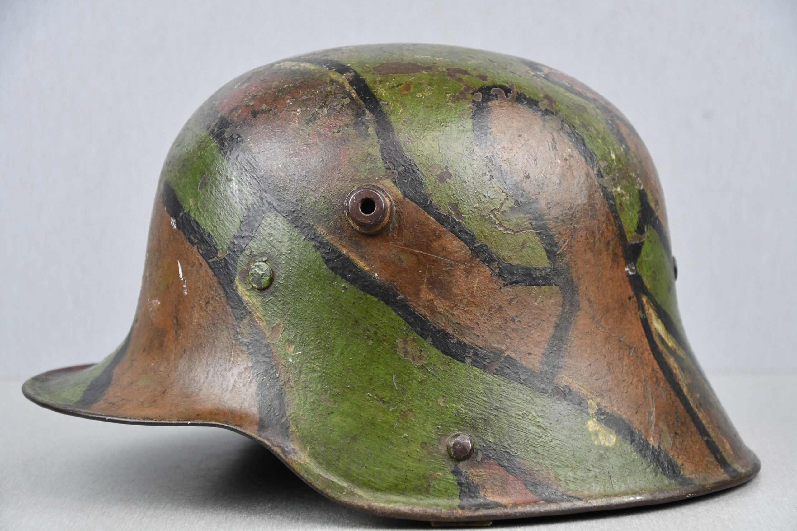 WW1 Germann M16 'Mimikri' camouflage helmet G62 — image 11