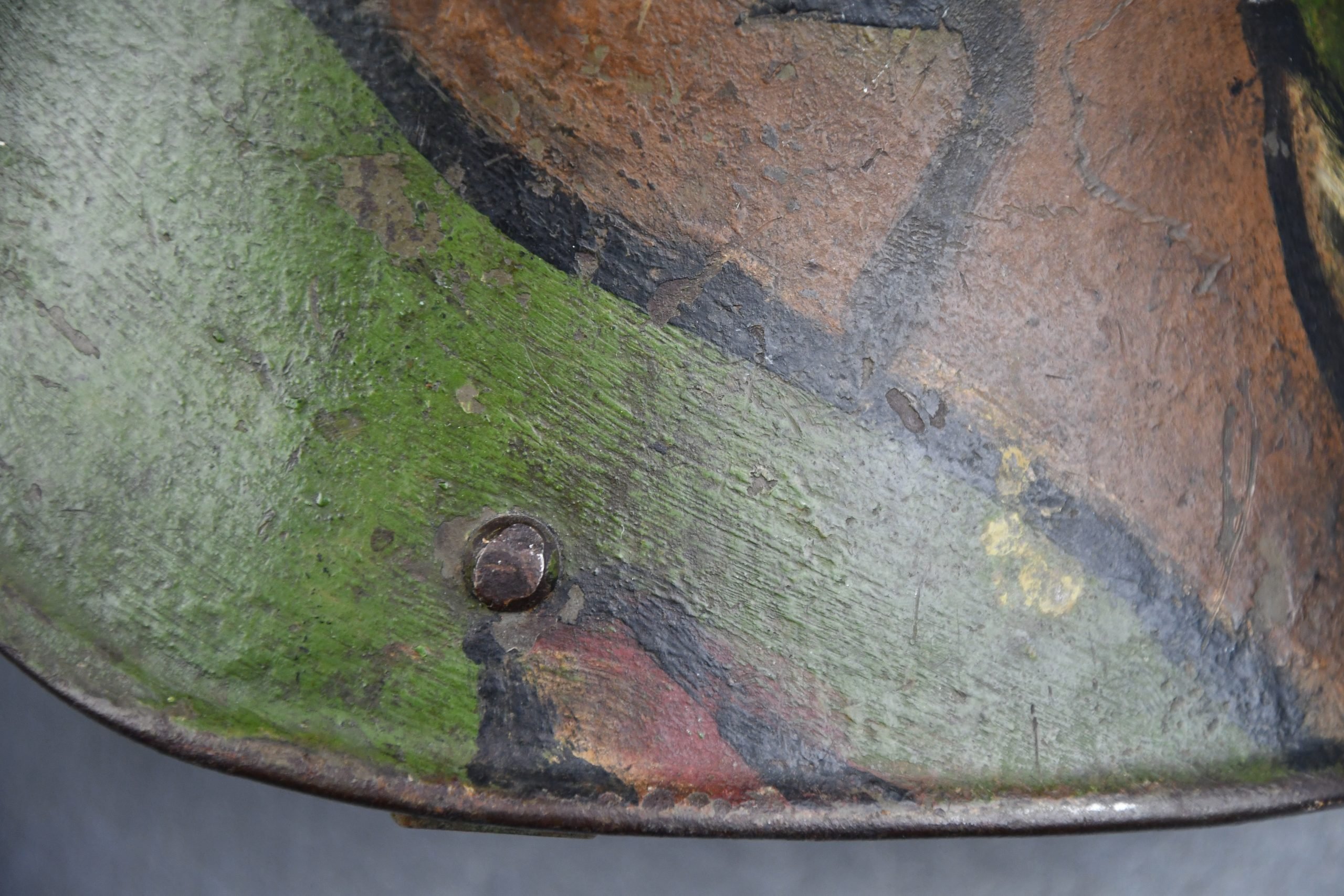 WW1 Germann M16 'Mimikri' camouflage helmet G62 — image 16
