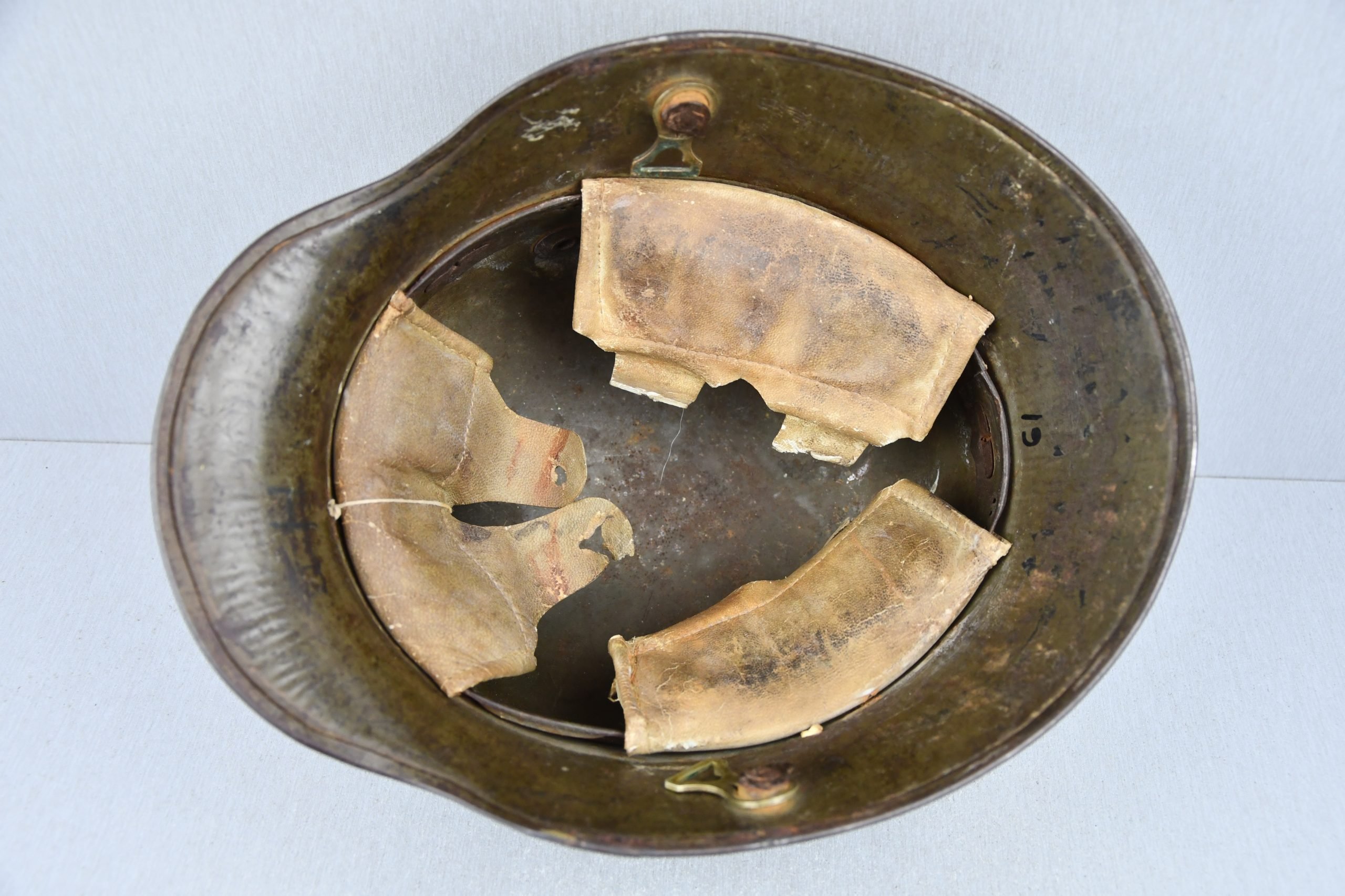 WW1 Germann M16 'Mimikri' camouflage helmet G62 — image 22