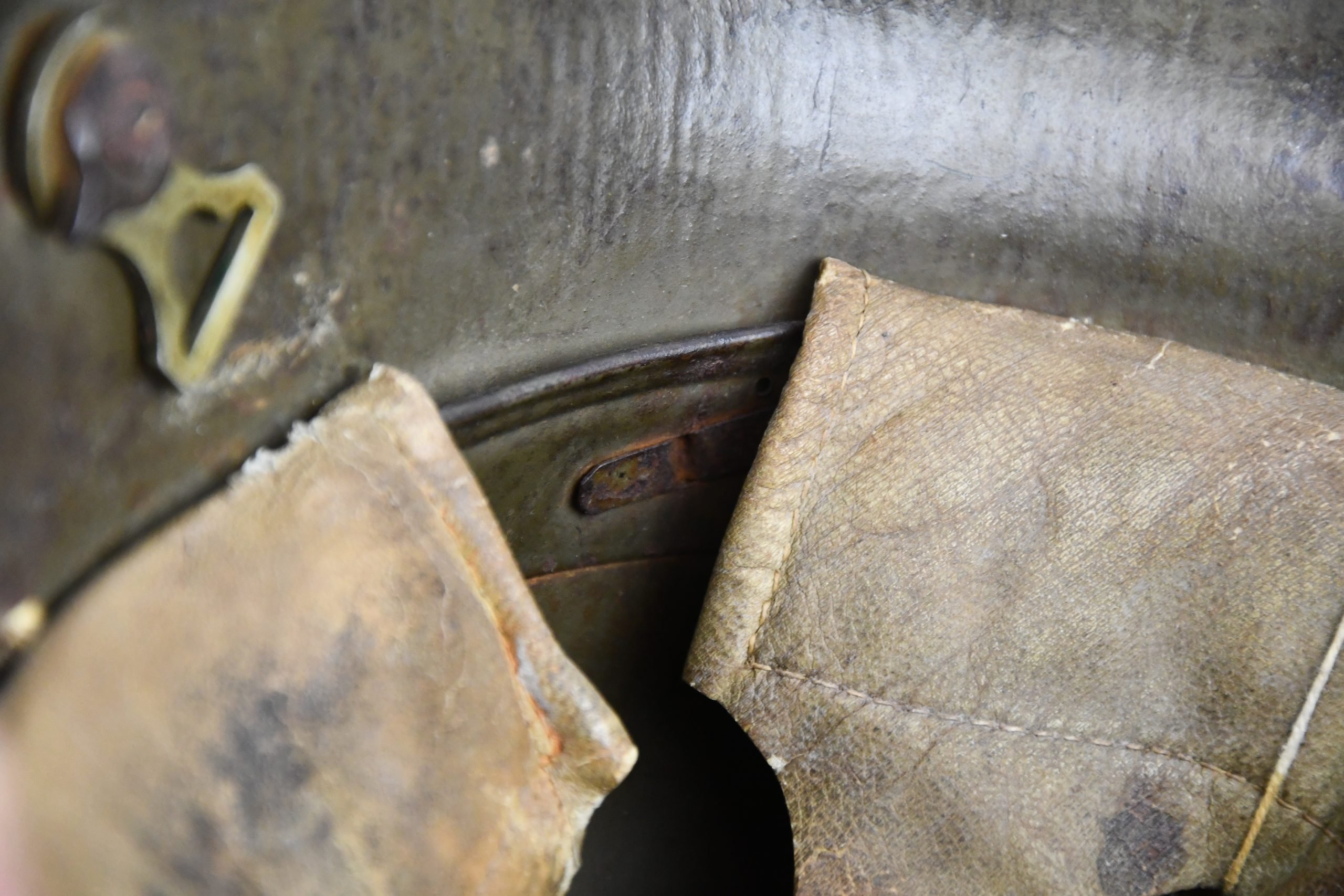 WW1 Germann M16 'Mimikri' camouflage helmet G62 — image 25