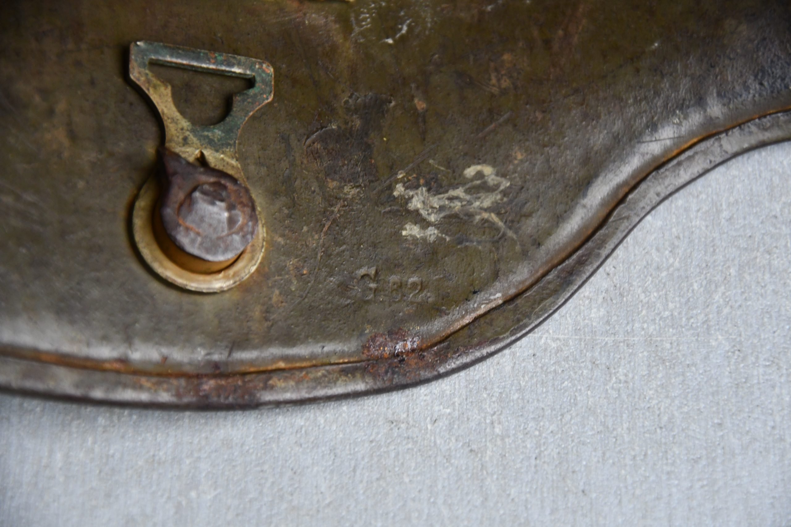 WW1 Germann M16 'Mimikri' camouflage helmet G62 — image 26