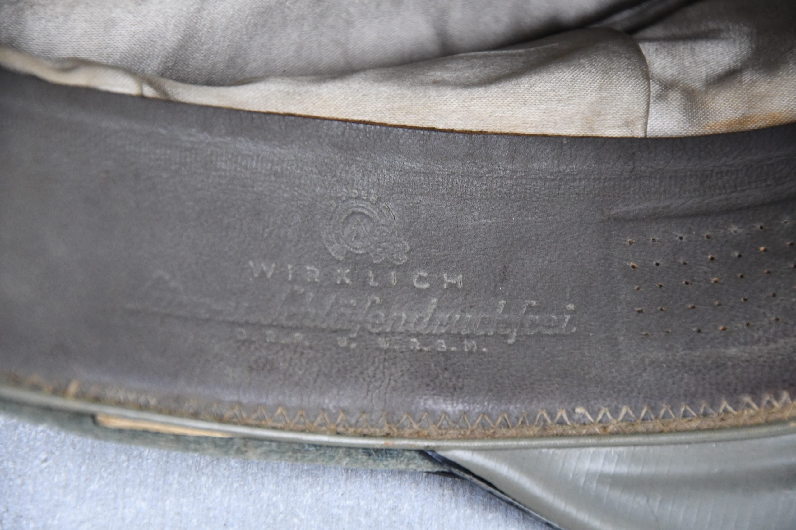 Army (Heer) infantry enlisted visor cap by Clemens Wagner — image 17