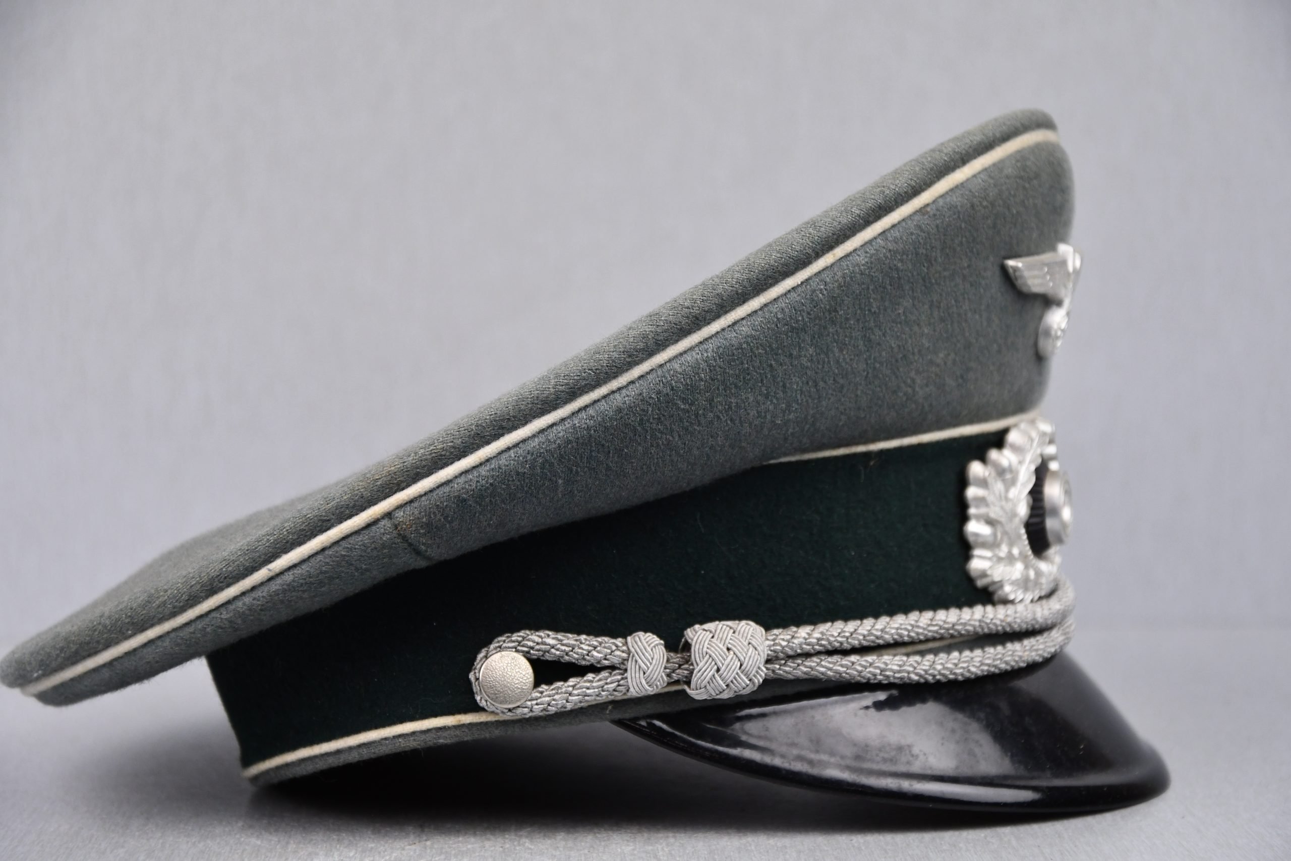 Army (Heer) officer infantry visor cap 'Schirmmütze' by Peküro Lt. Bantleon Inf.Rgt 59 — image 5