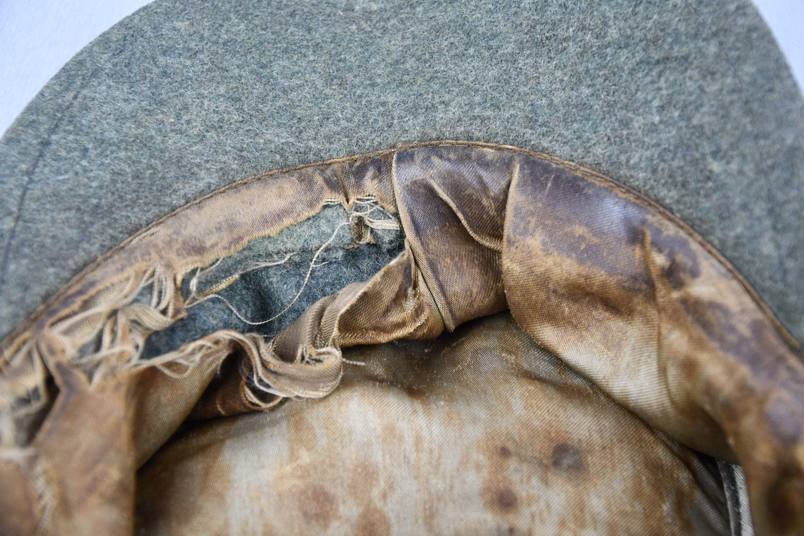 M43 army (Heer) field cap 'Einheitsfeldmütze'for Jäger with stacked insignia — image 15