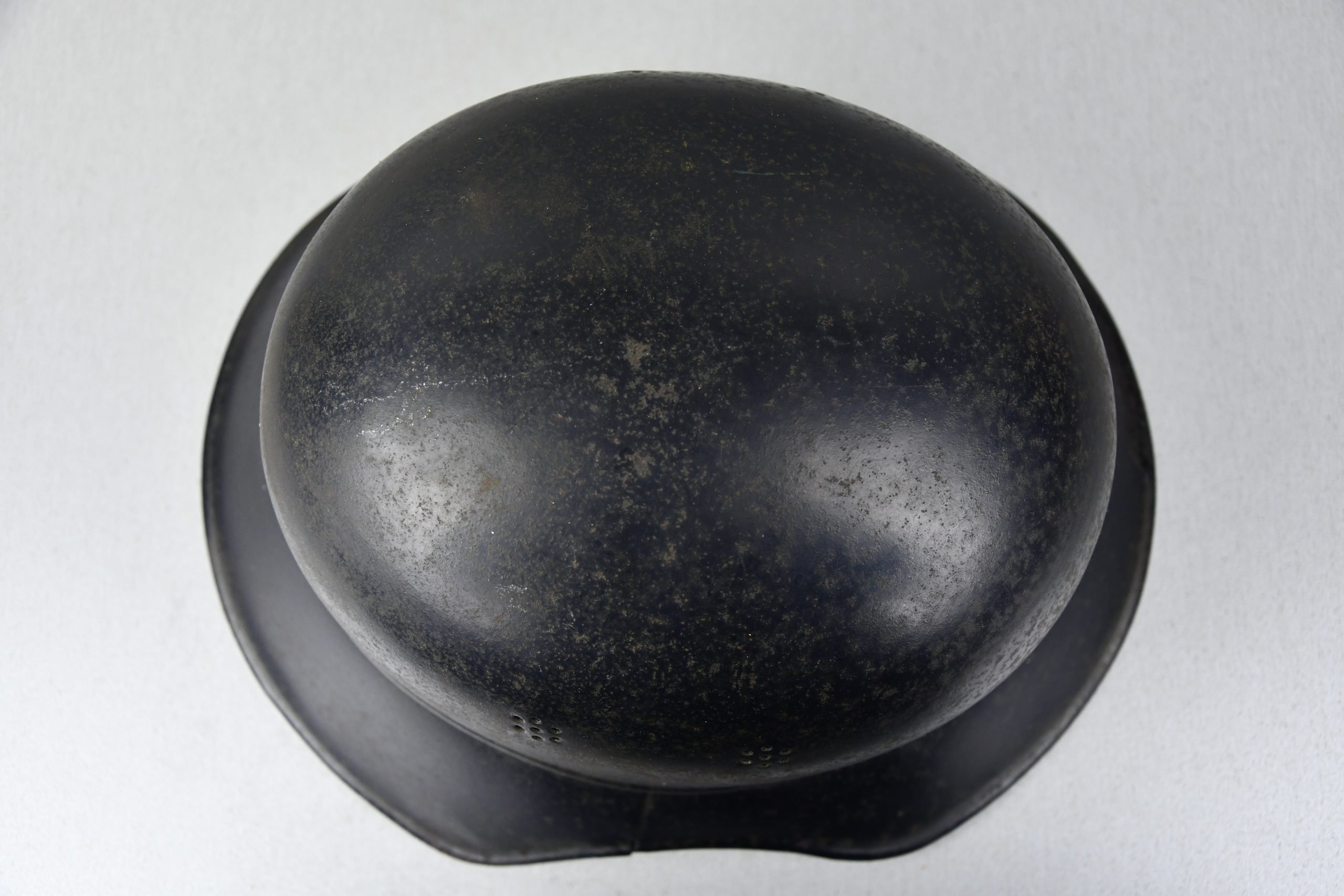 M38 Luftschutz 'Gladiator' three piece steel helmet — image 7