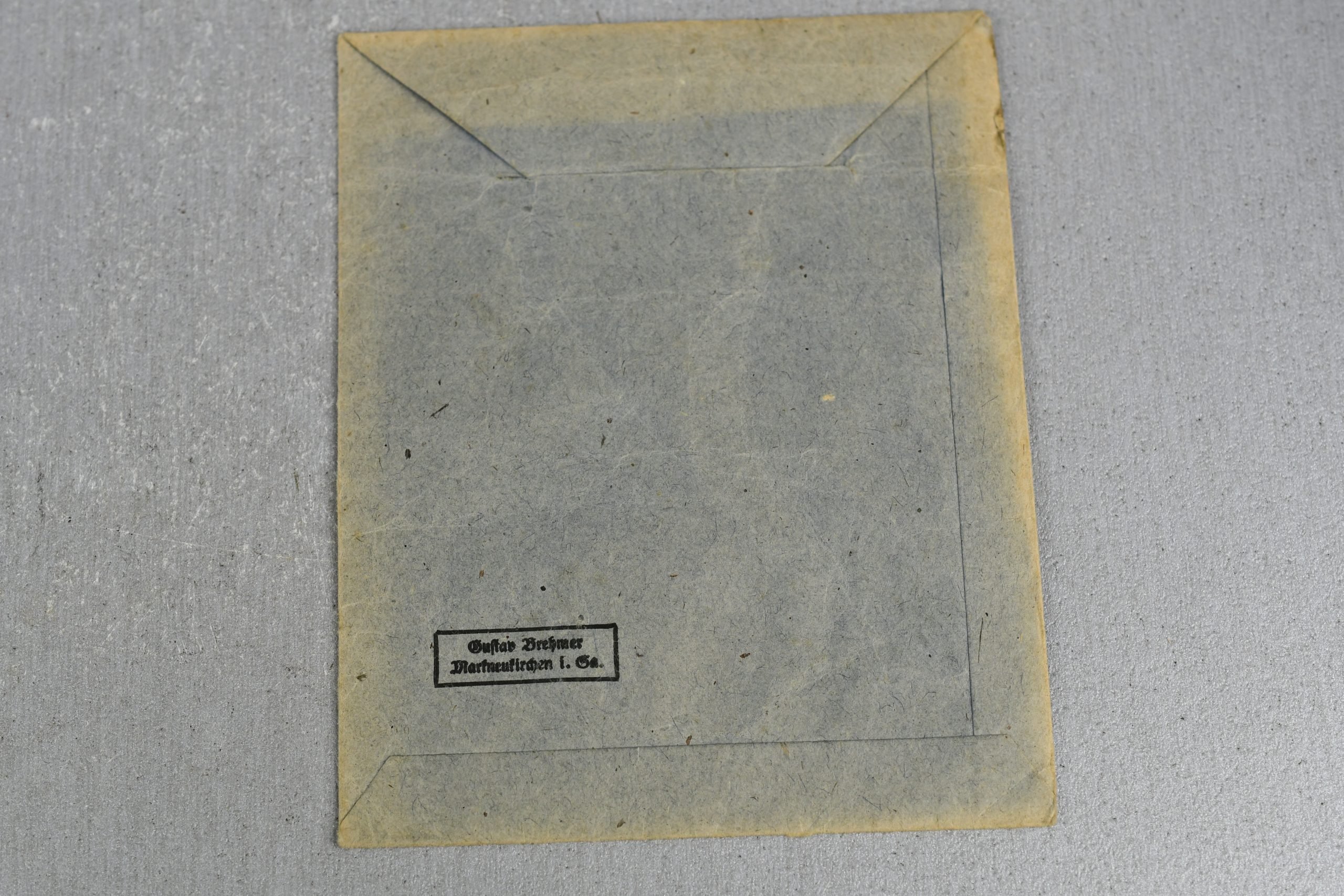 Iron Cross second class award envelope by '13' Gustav Brehmer — image 2