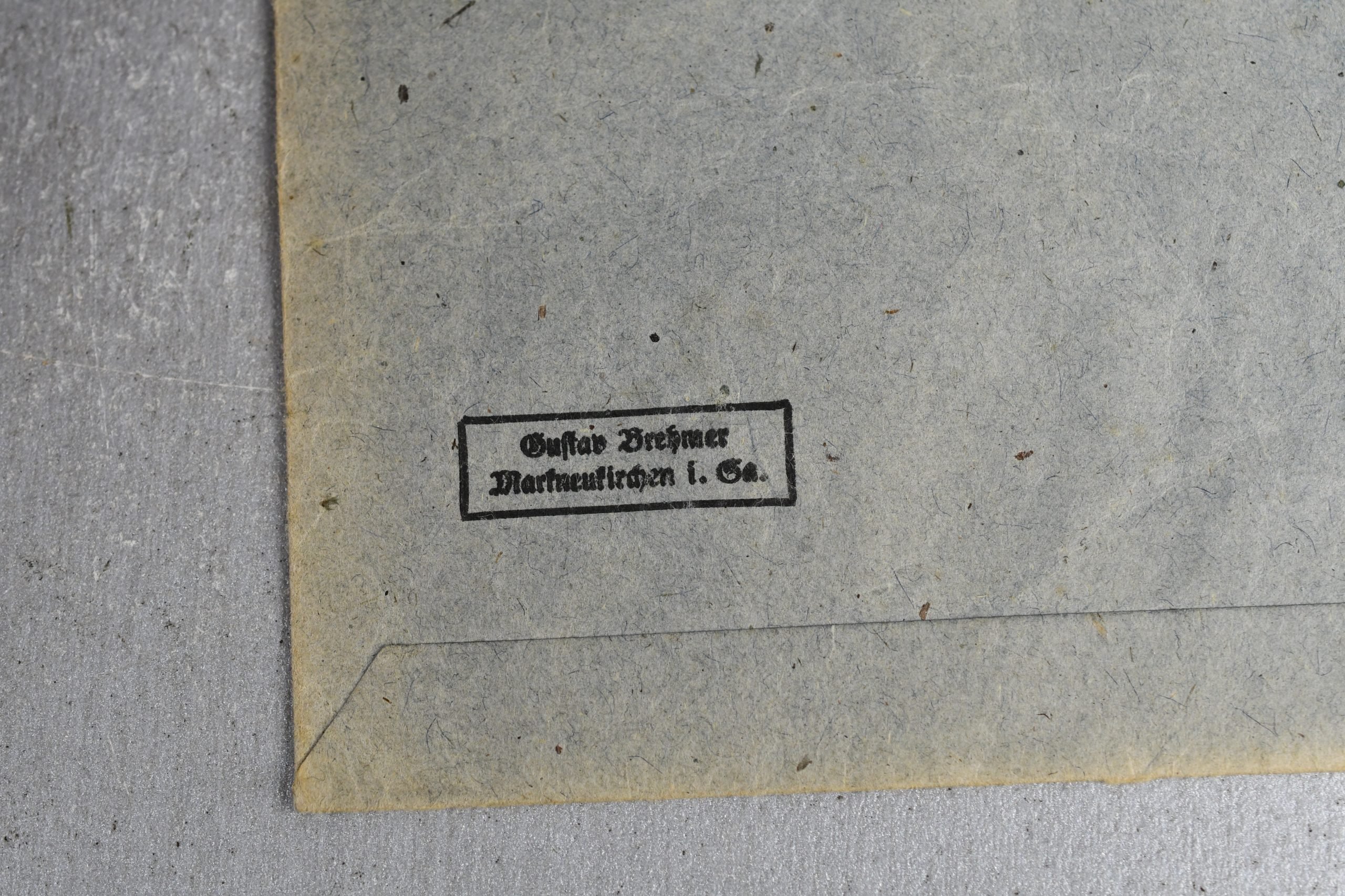 Iron Cross second class award envelope by '13' Gustav Brehmer — image 4