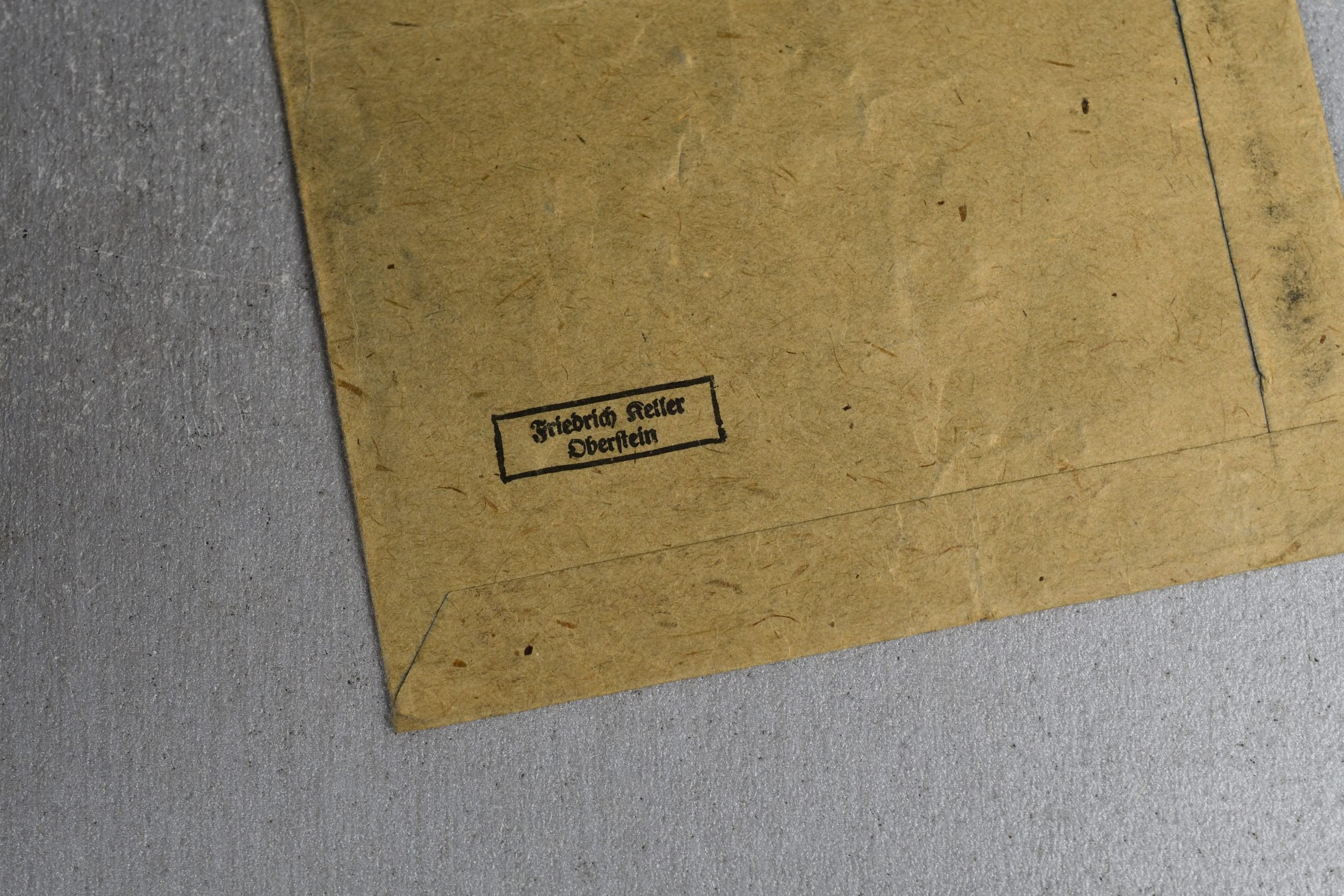 Iron Cross second class award envelope by '66' Friedrich Keller — image 4