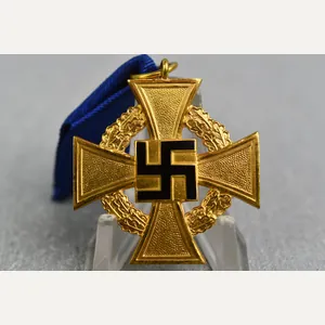 German gold 40 years faithful service medal