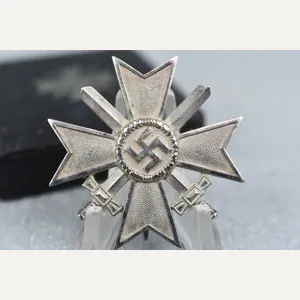 War Merit Cross first class with swords 1939 by '15' …