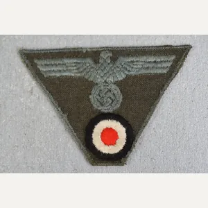 M44 army (Heer) embroidered trapezoid cap insignia